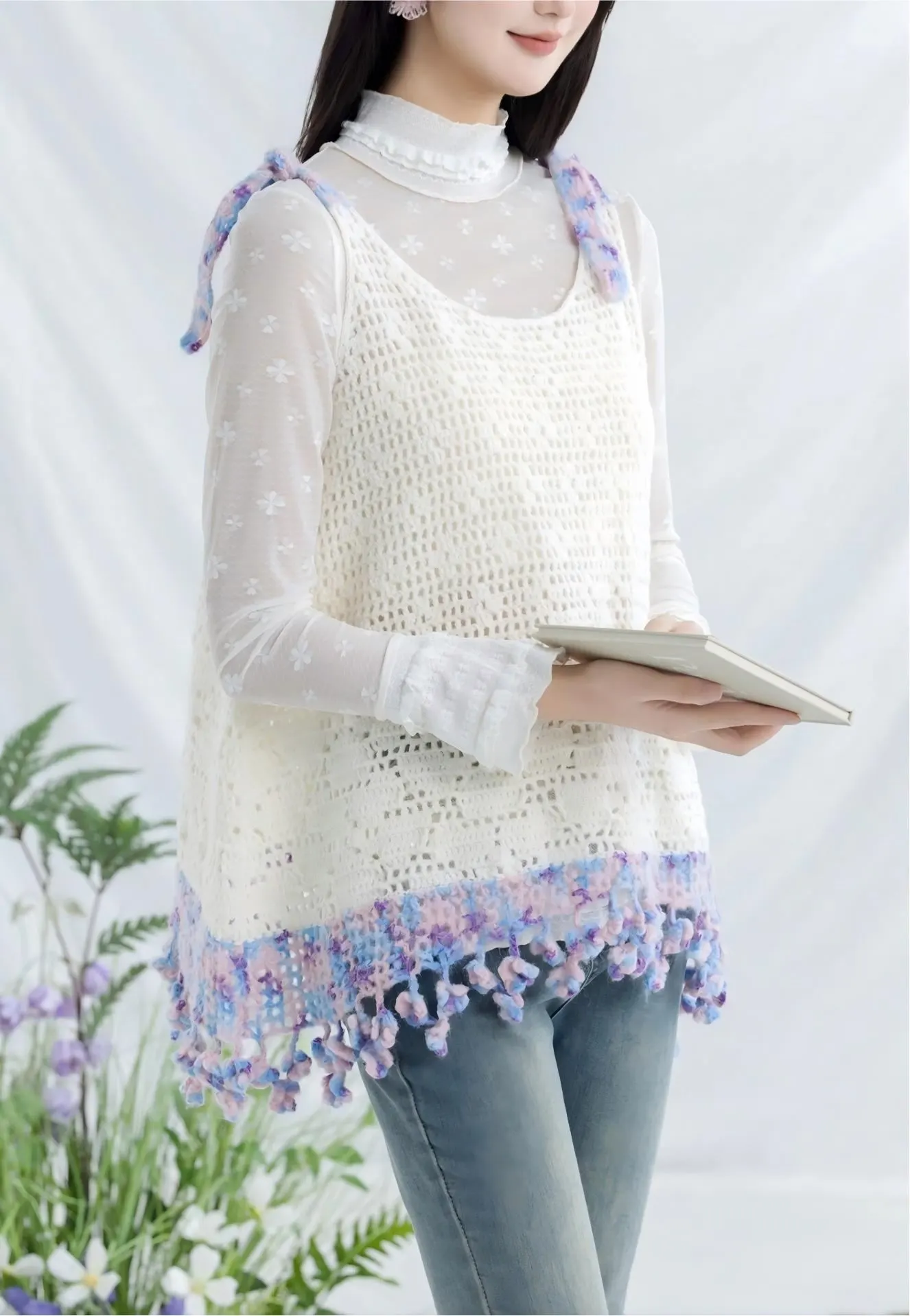 Wildflower Strap Top tutorial cover