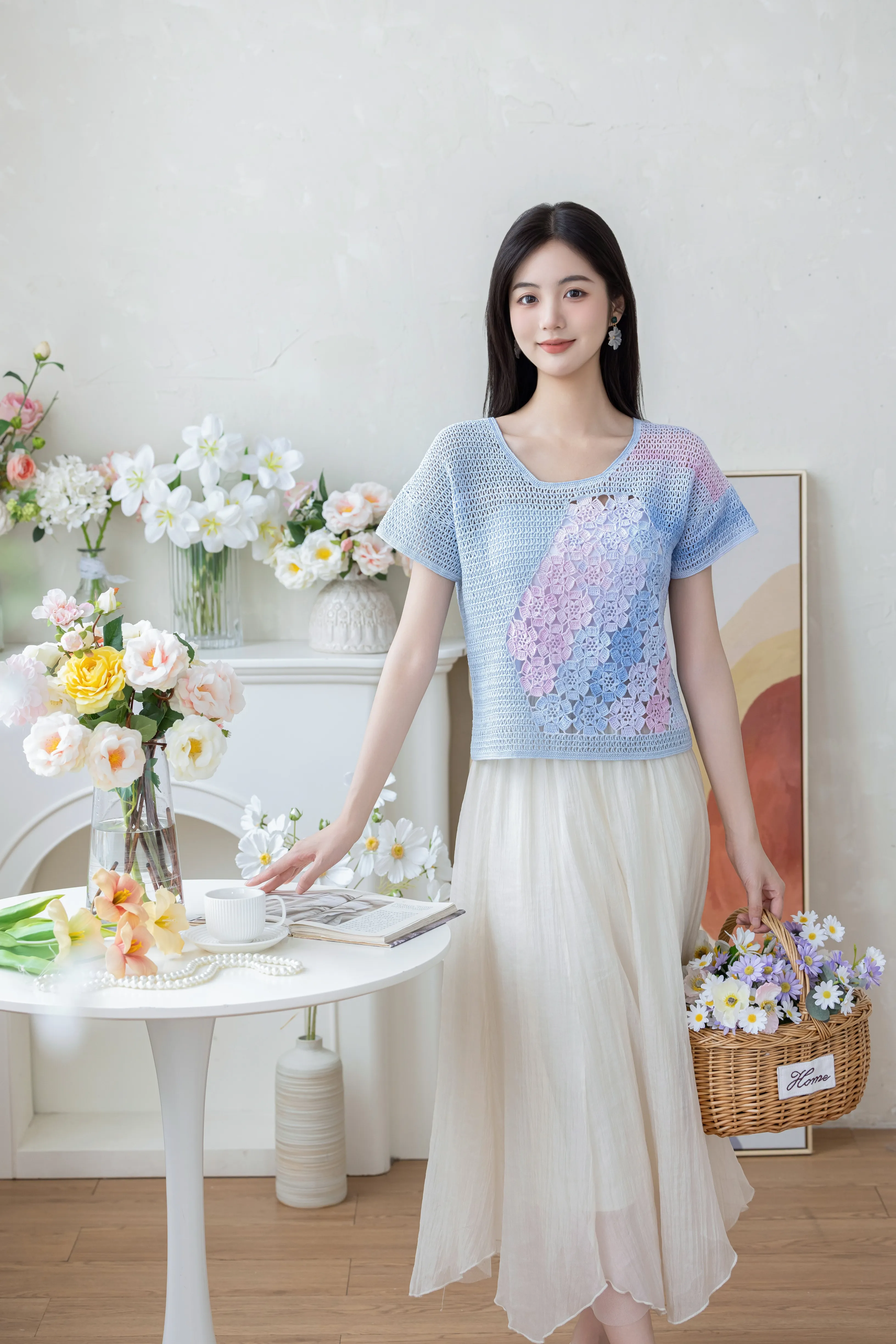 Dreaming Motif Top crochet project