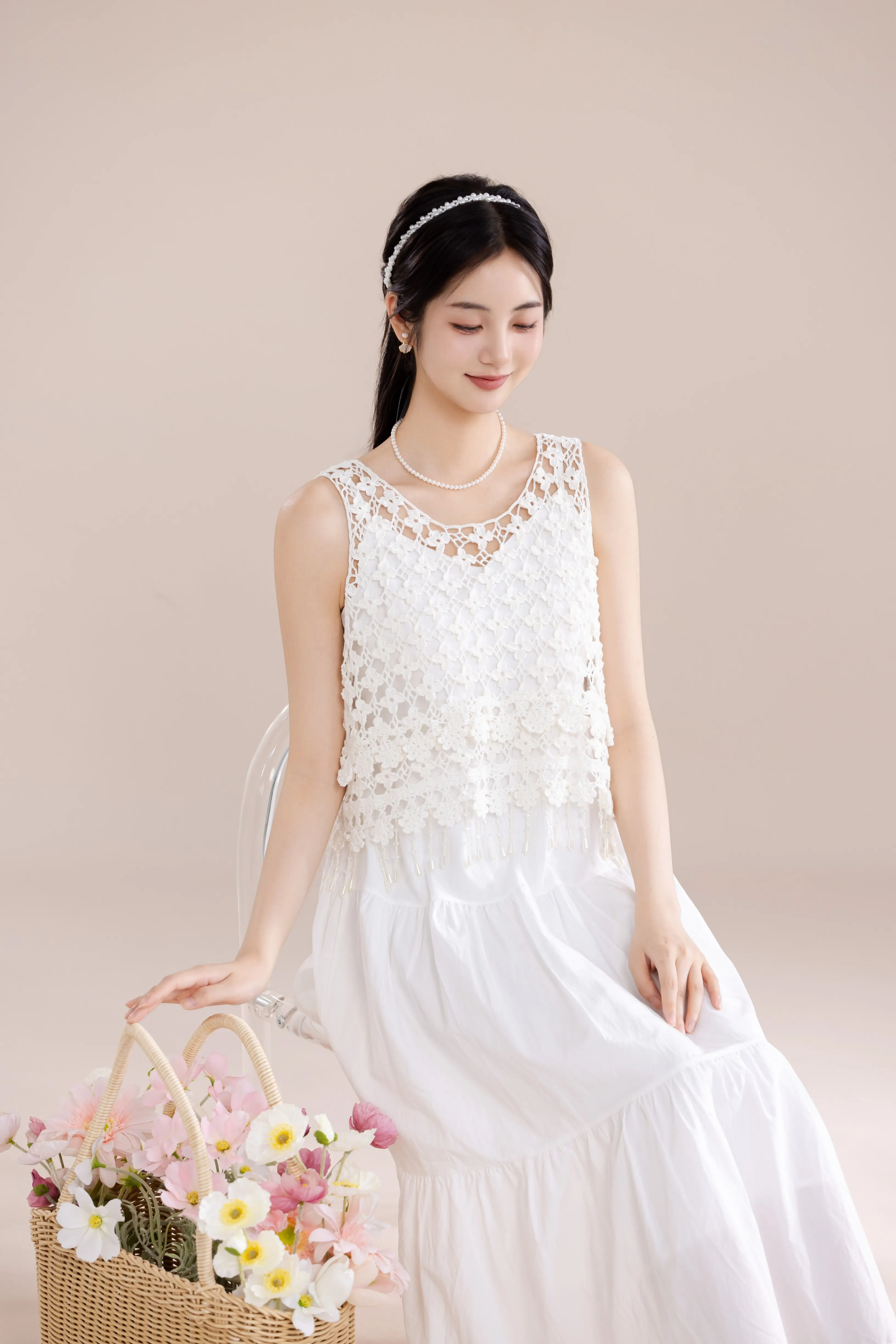 Sparkling Tassel Vest tutorial cover