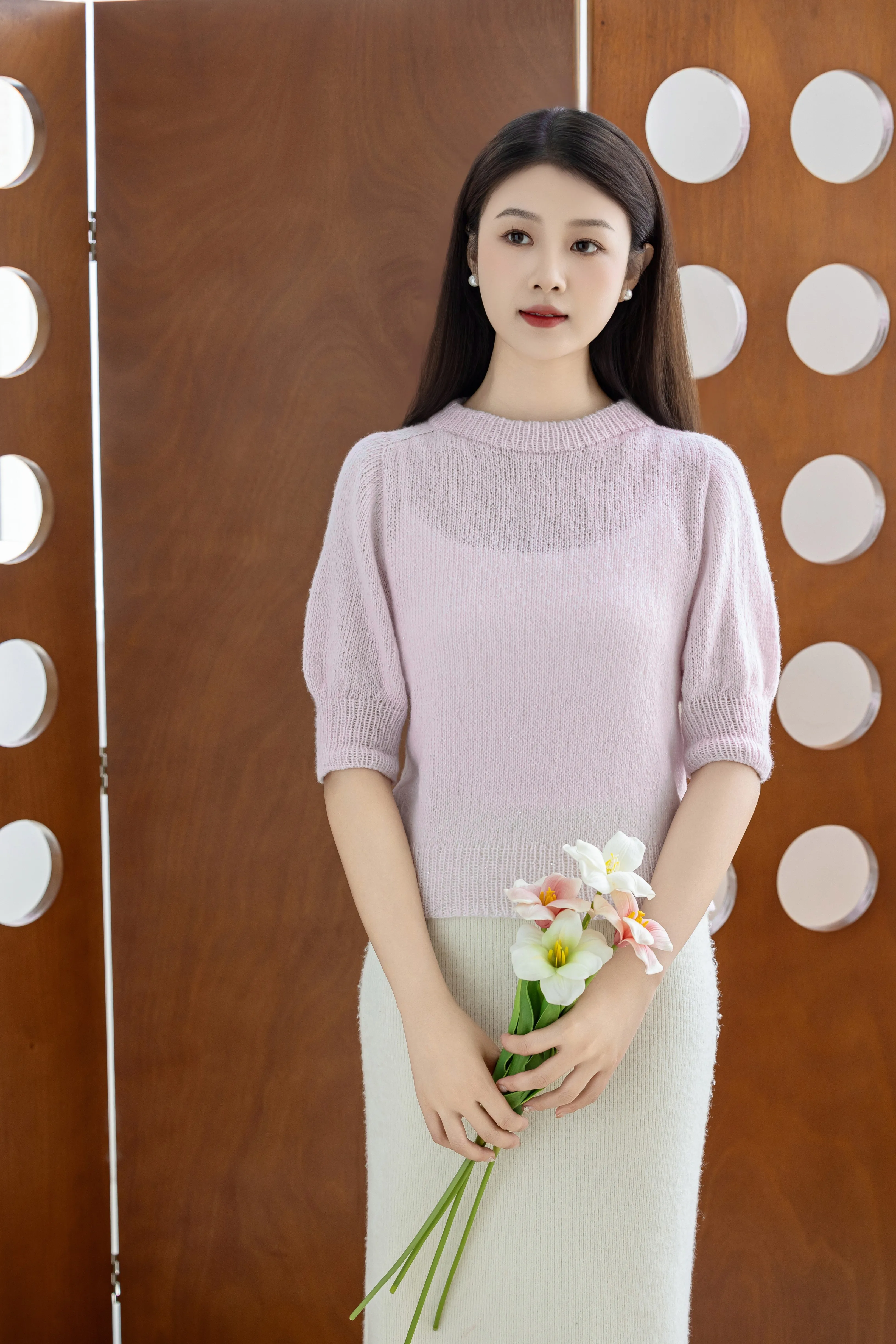 Dainty Creamy crochet project