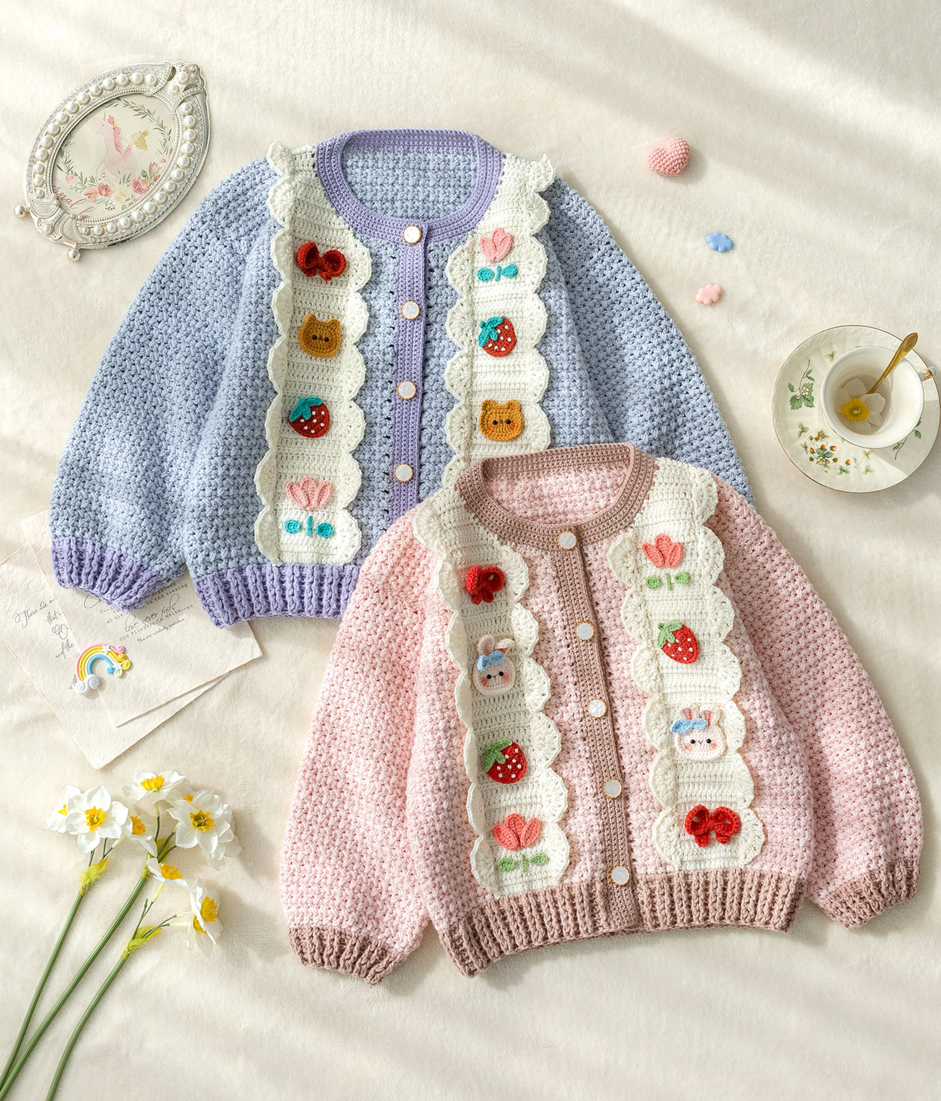 Fuxin Cardigan crochet project