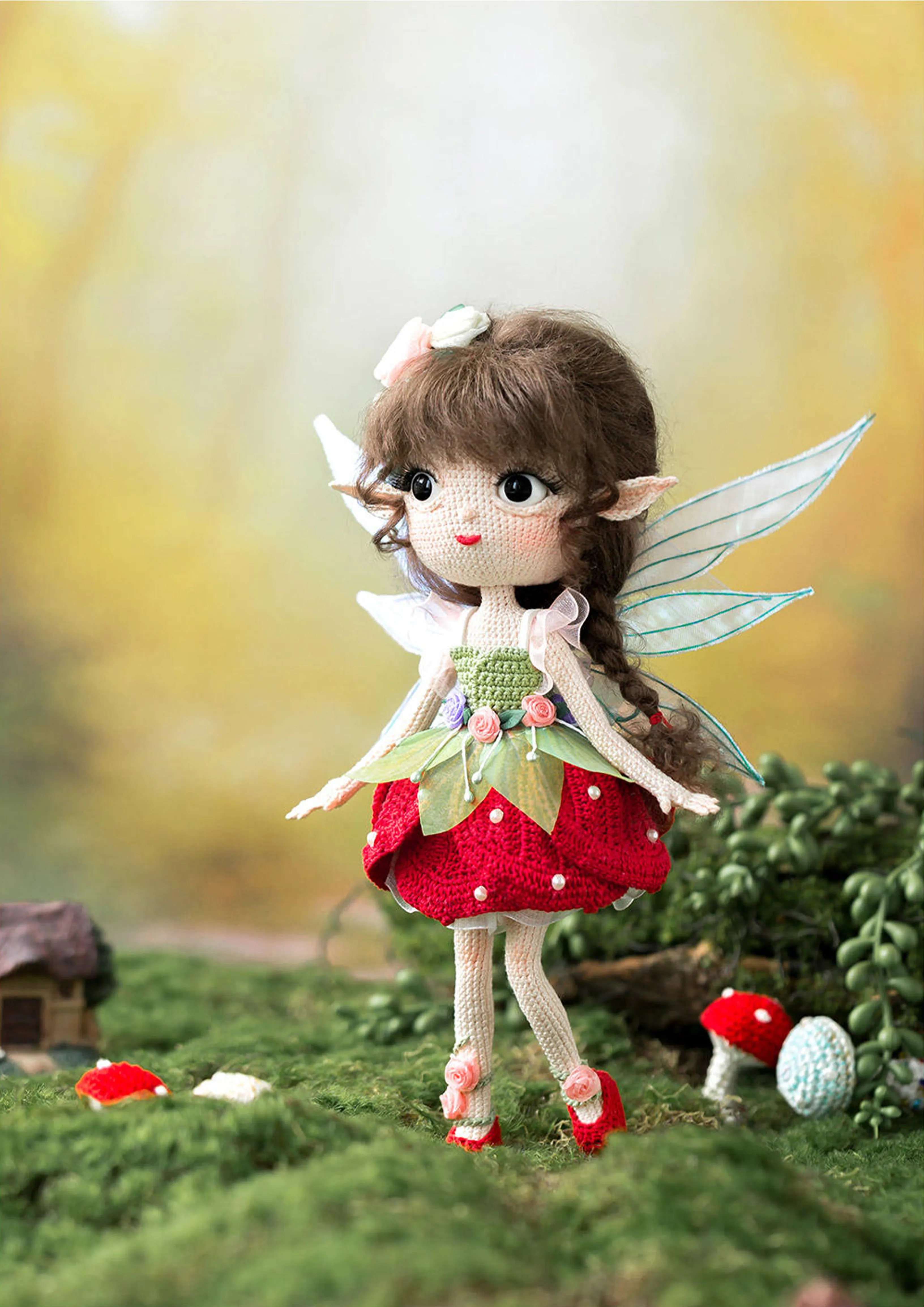 Rose Fairy crochet project