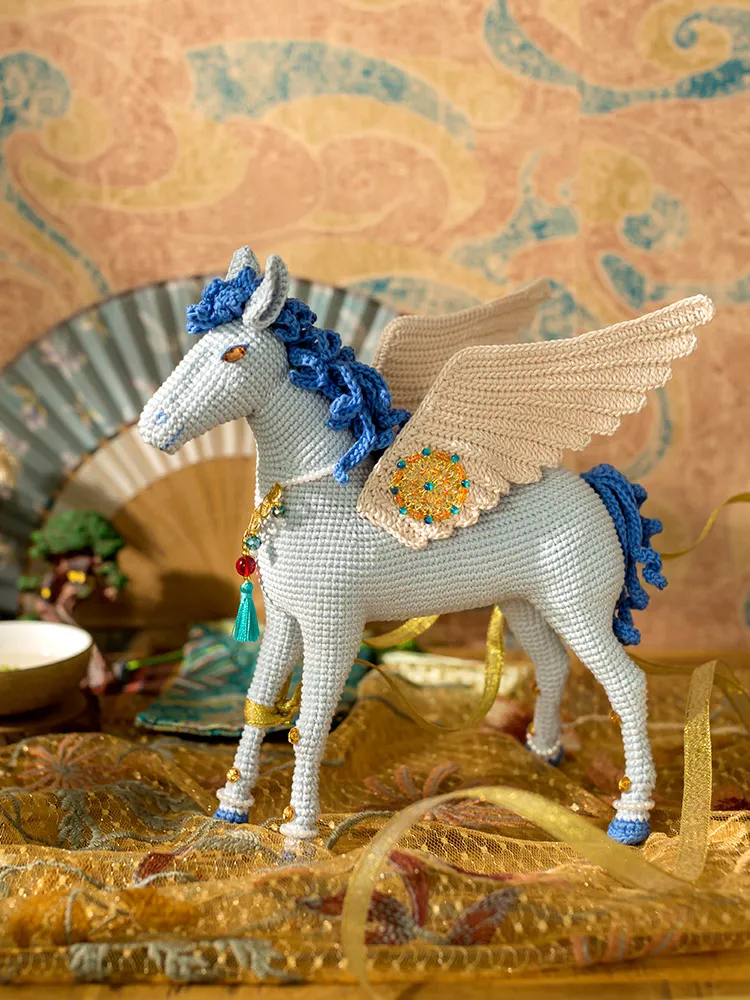 Winged Horse crochet project