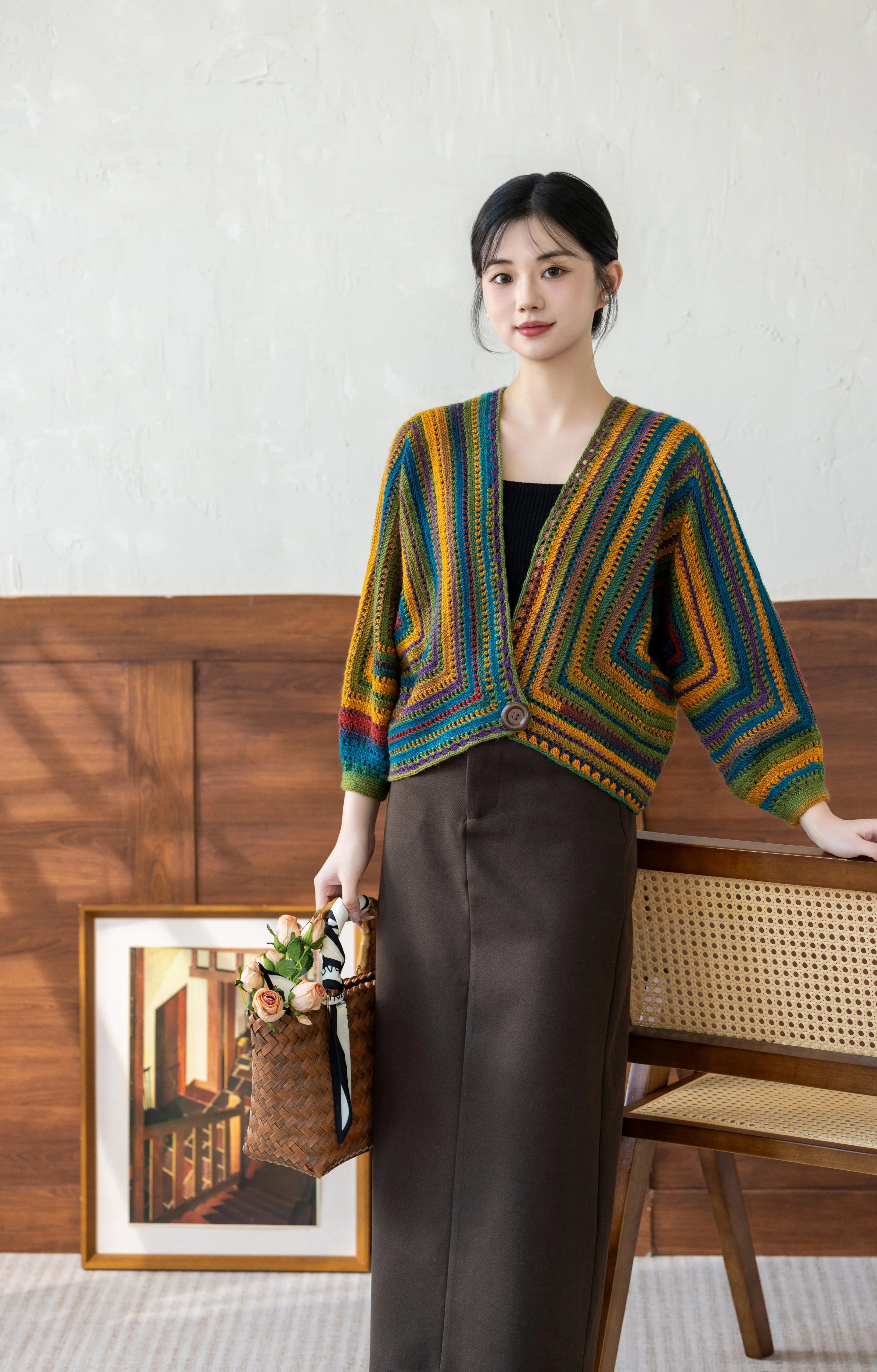 Monet Cardigan crochet project