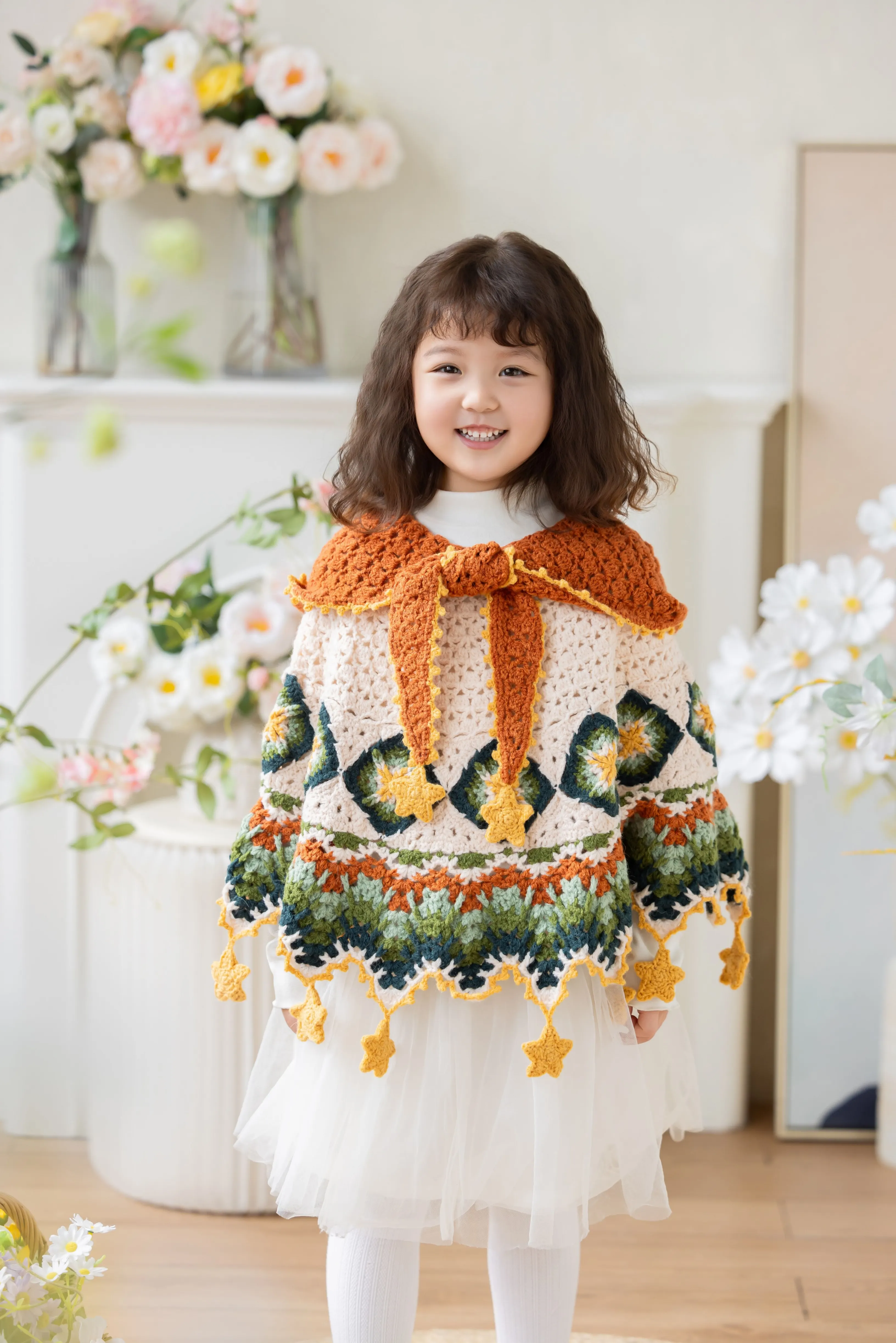 Starry Forest Cape tutorial cover