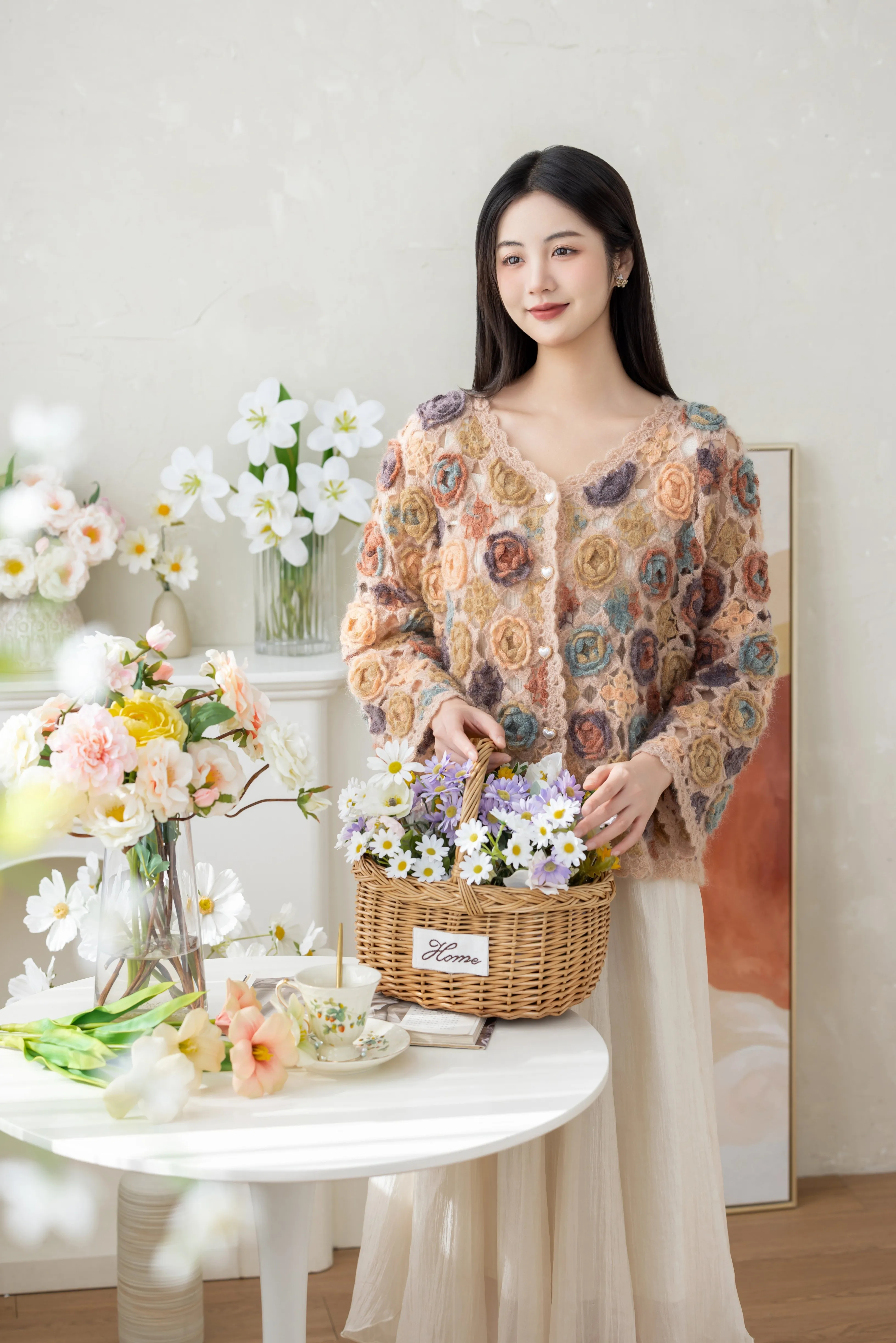Floral Morning crochet project
