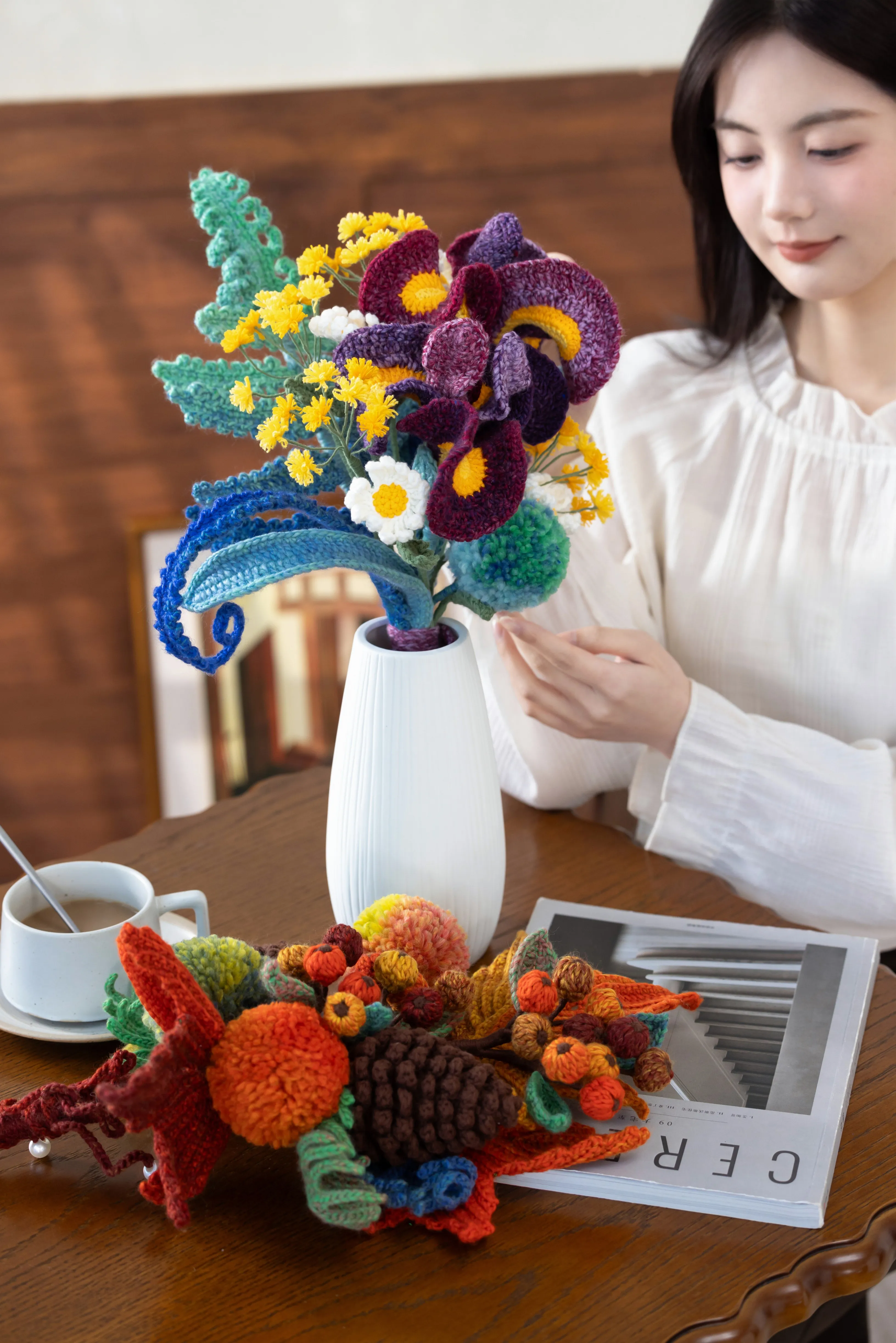 Wild Iris Berries crochet project