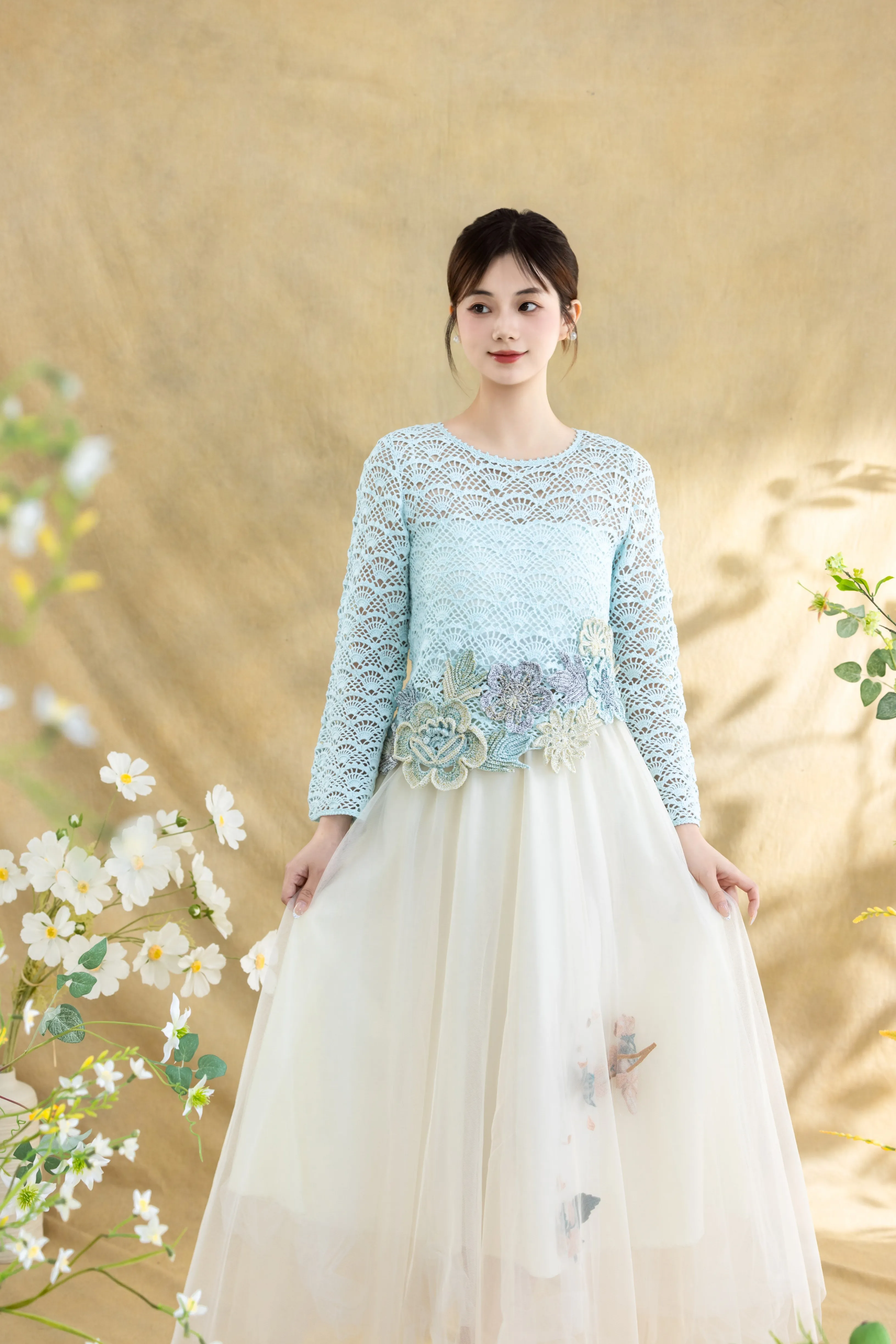 Poppy Lace Top crochet project