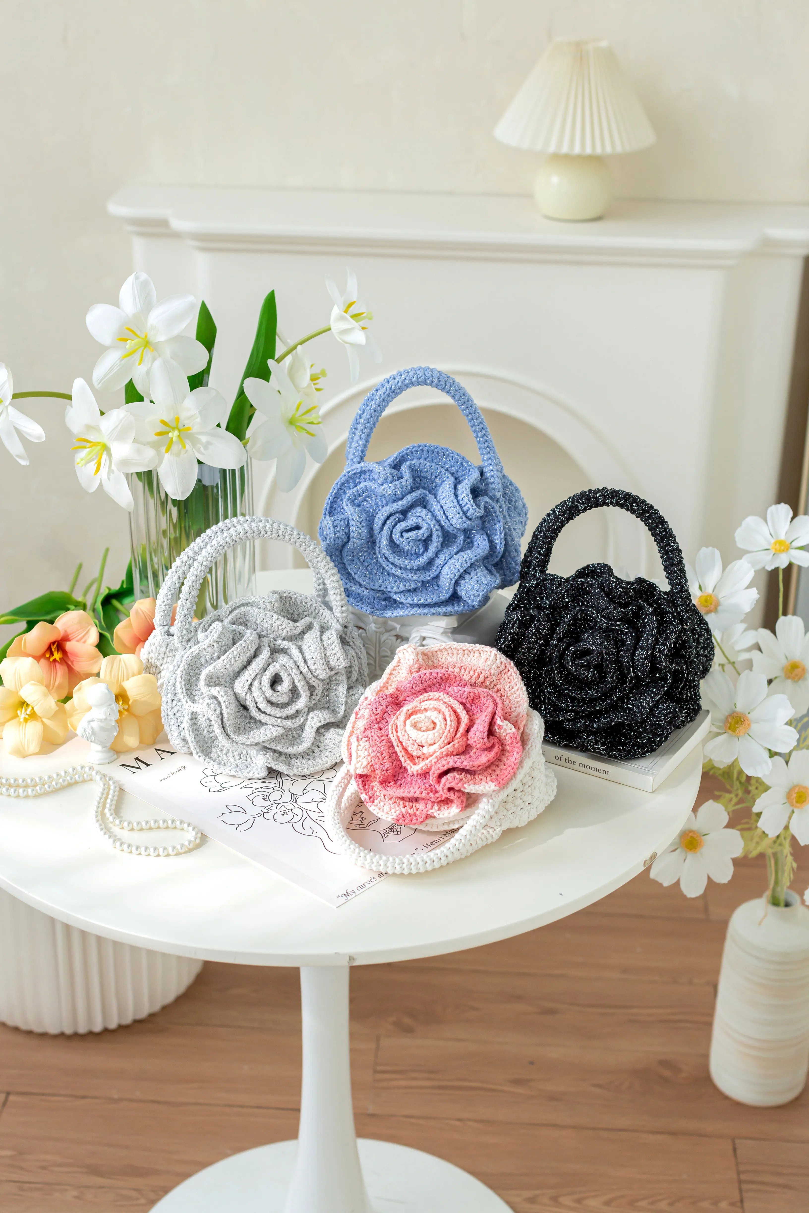 Rose Clutch crochet tutorial