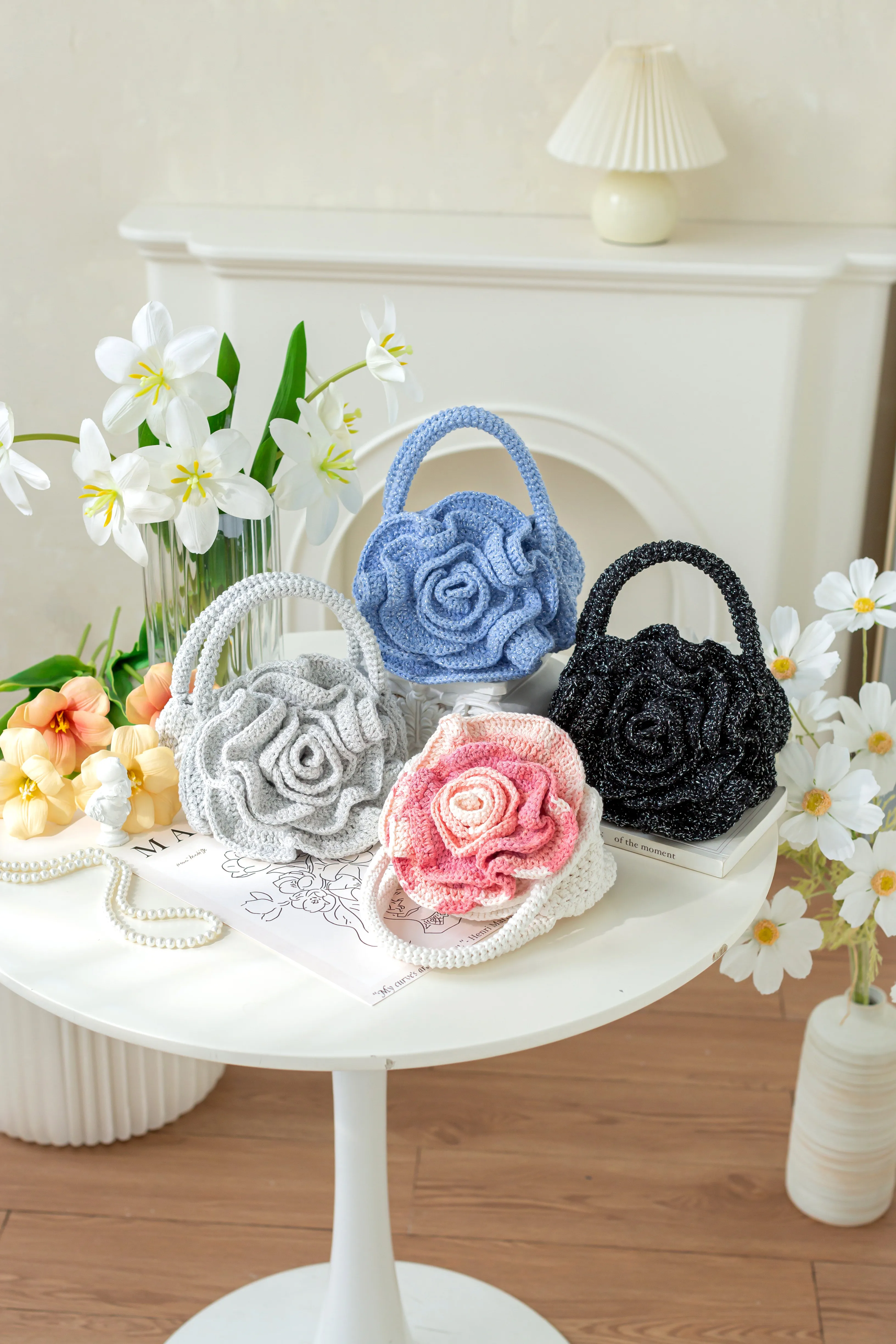 Rose Clutch crochet project