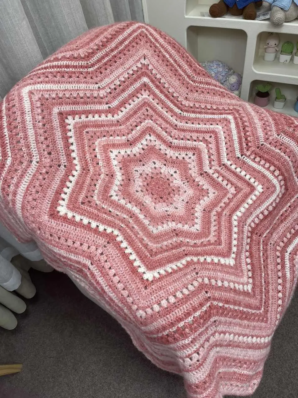 Star Blanket crochet project