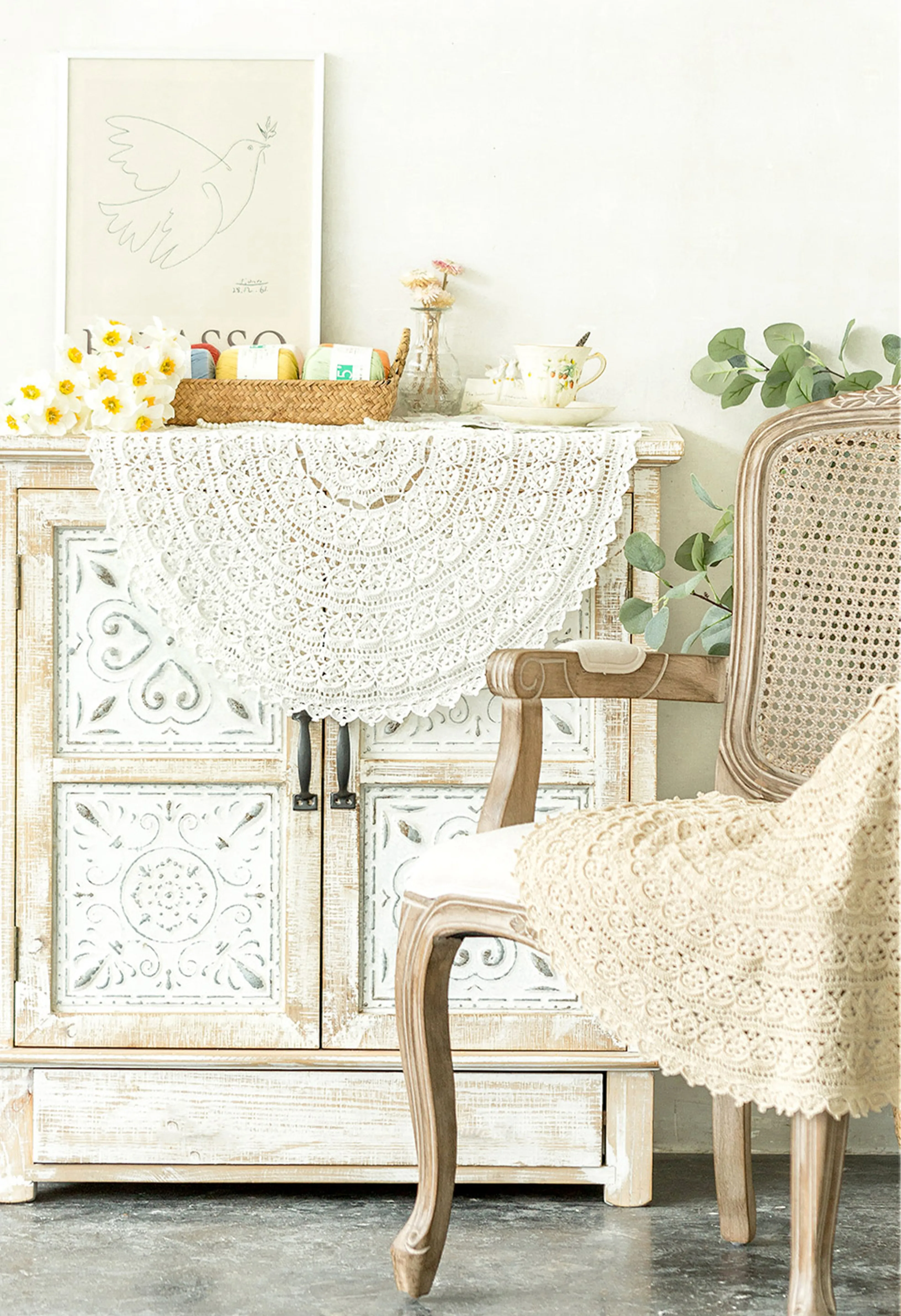 Crystal Flower crochet project