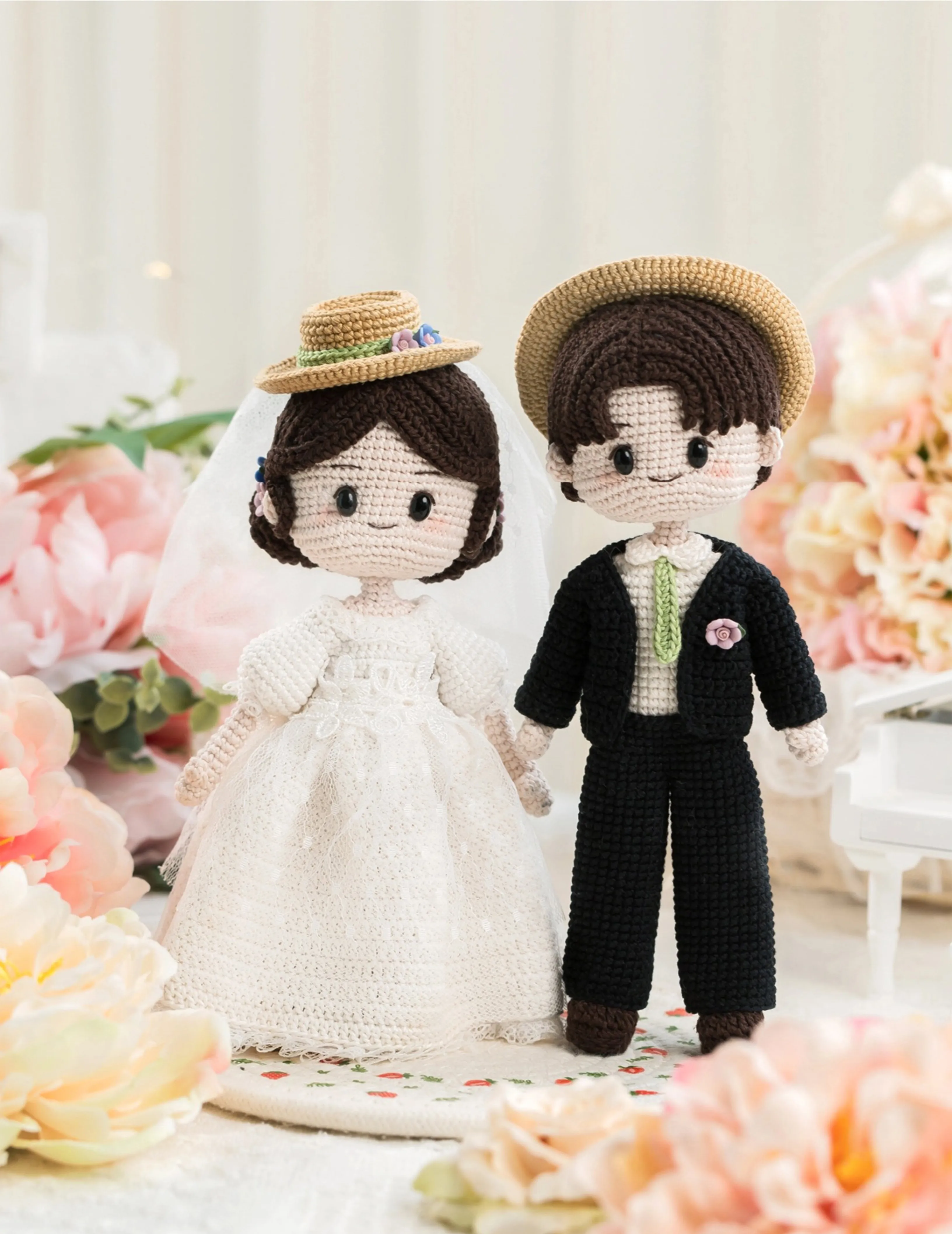 Passionate Couple Doll crochet project