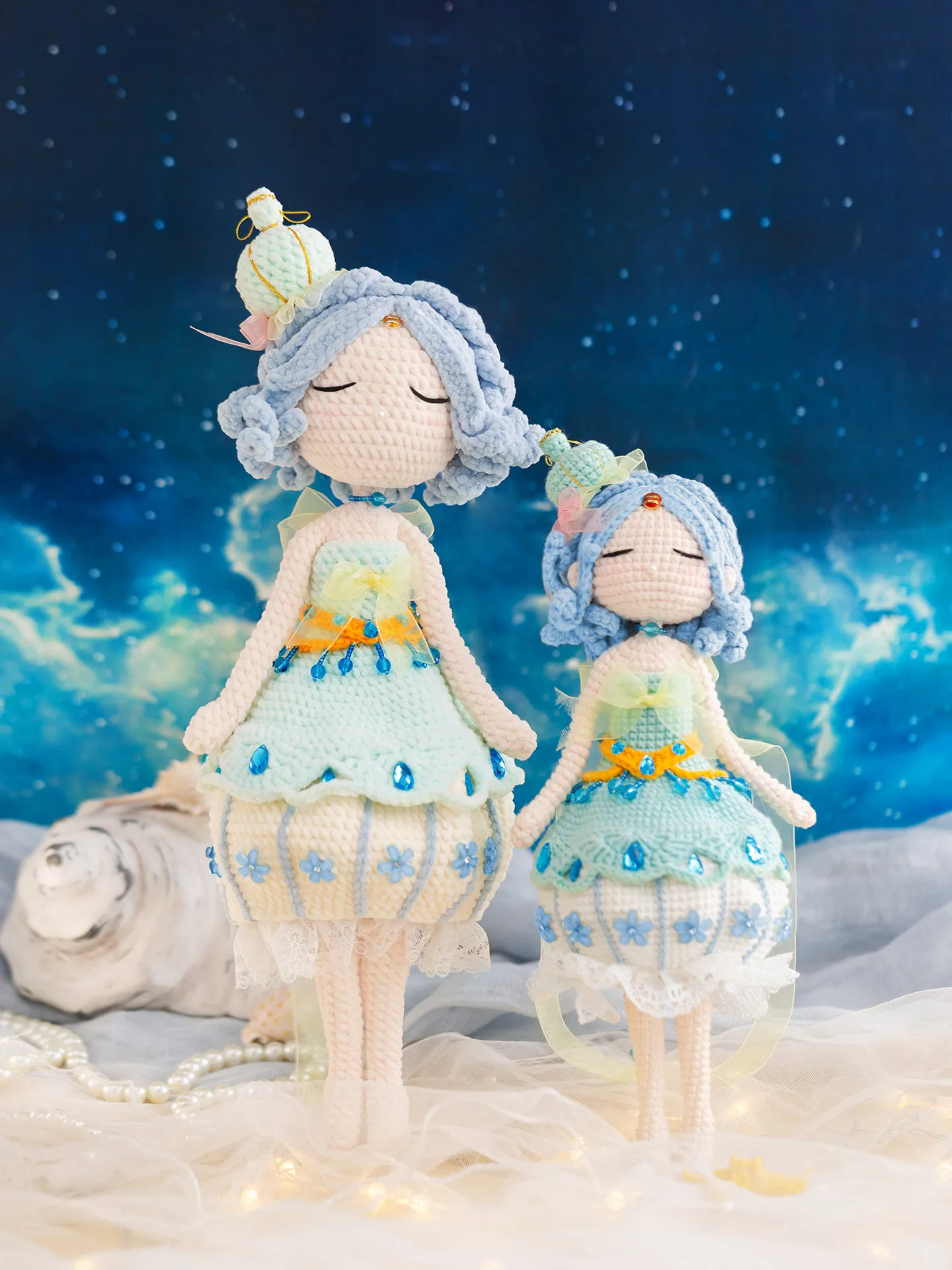 Aquarius Doll crochet project
