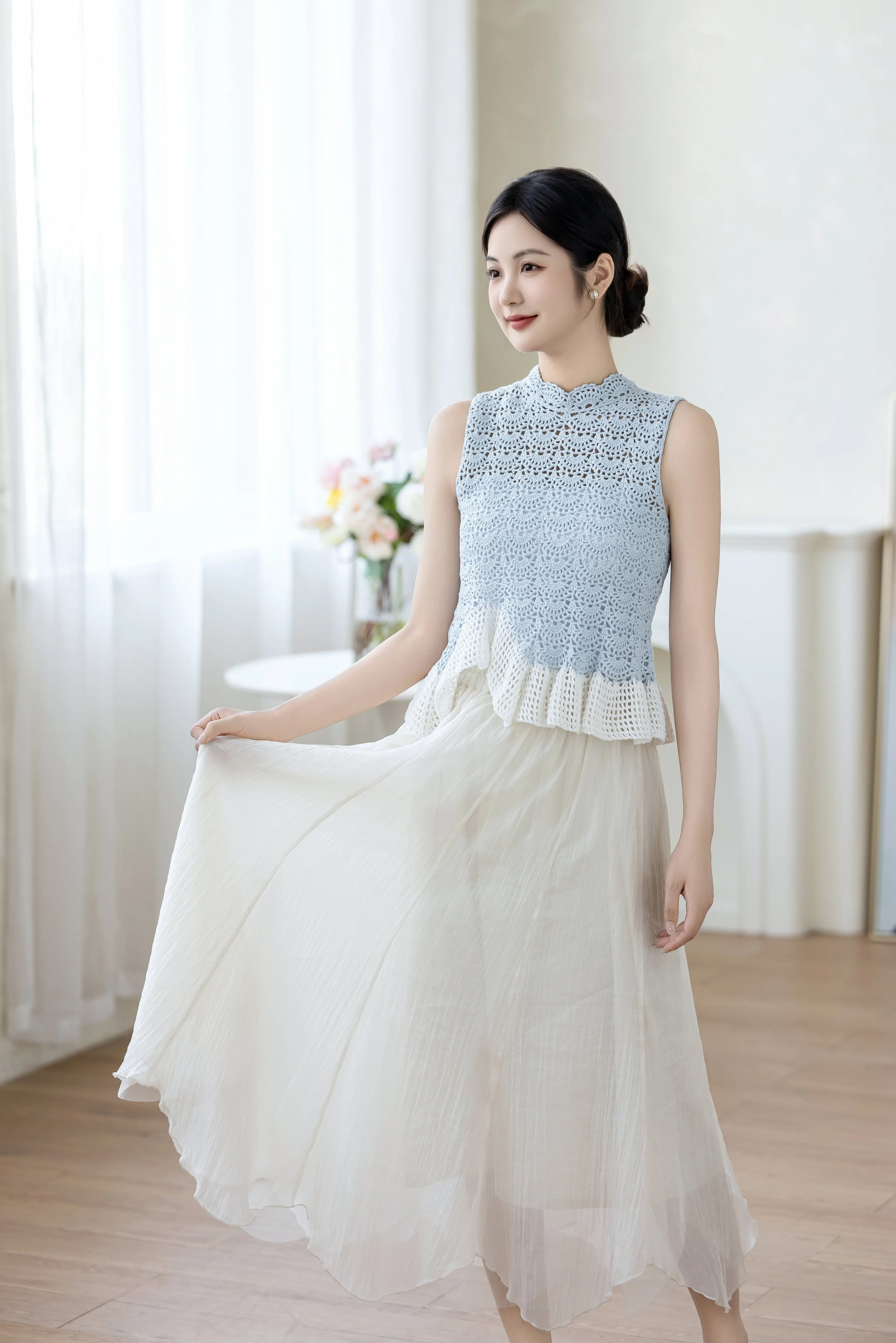 Misty Lace crochet project