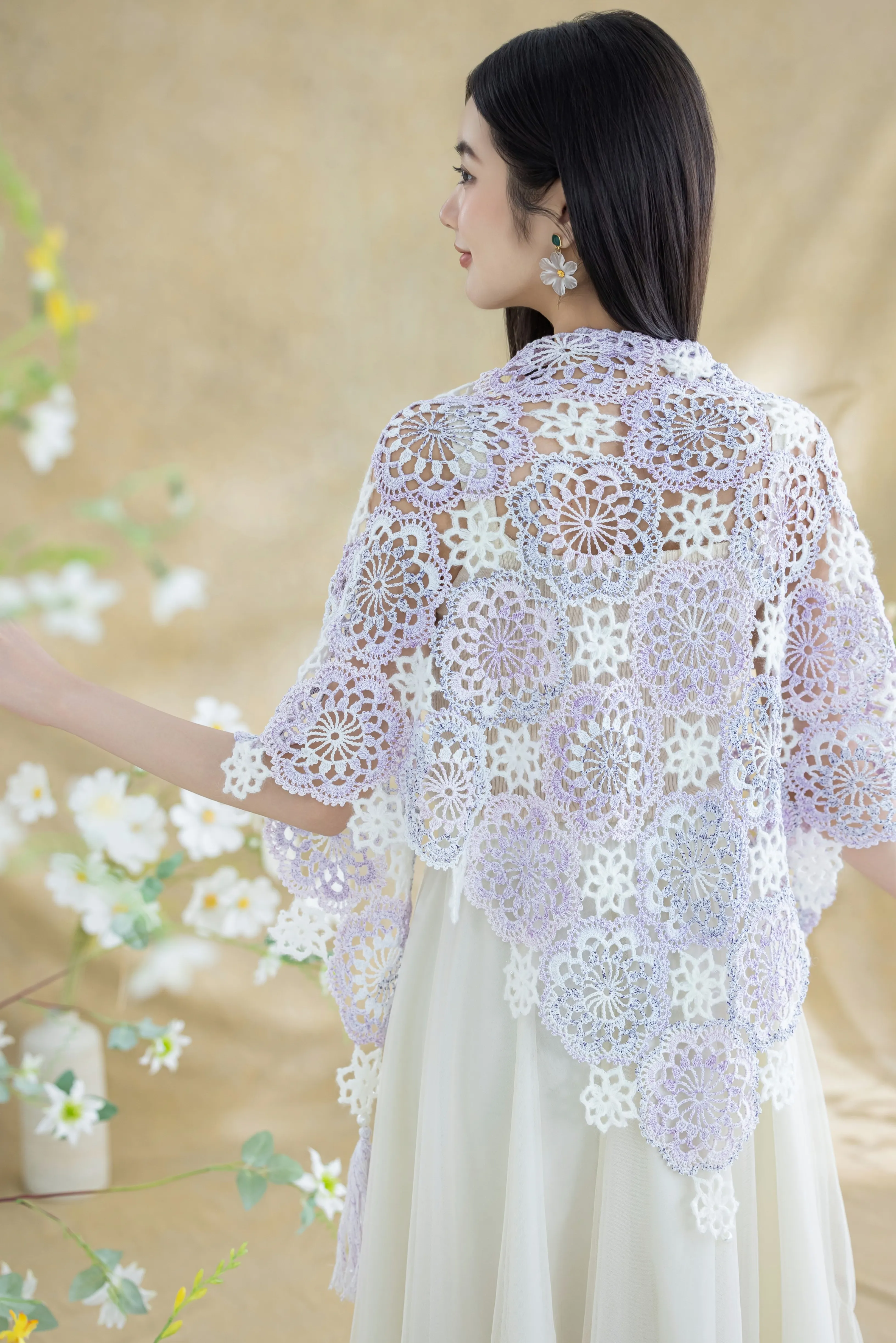 Misty Shawl tutorial cover