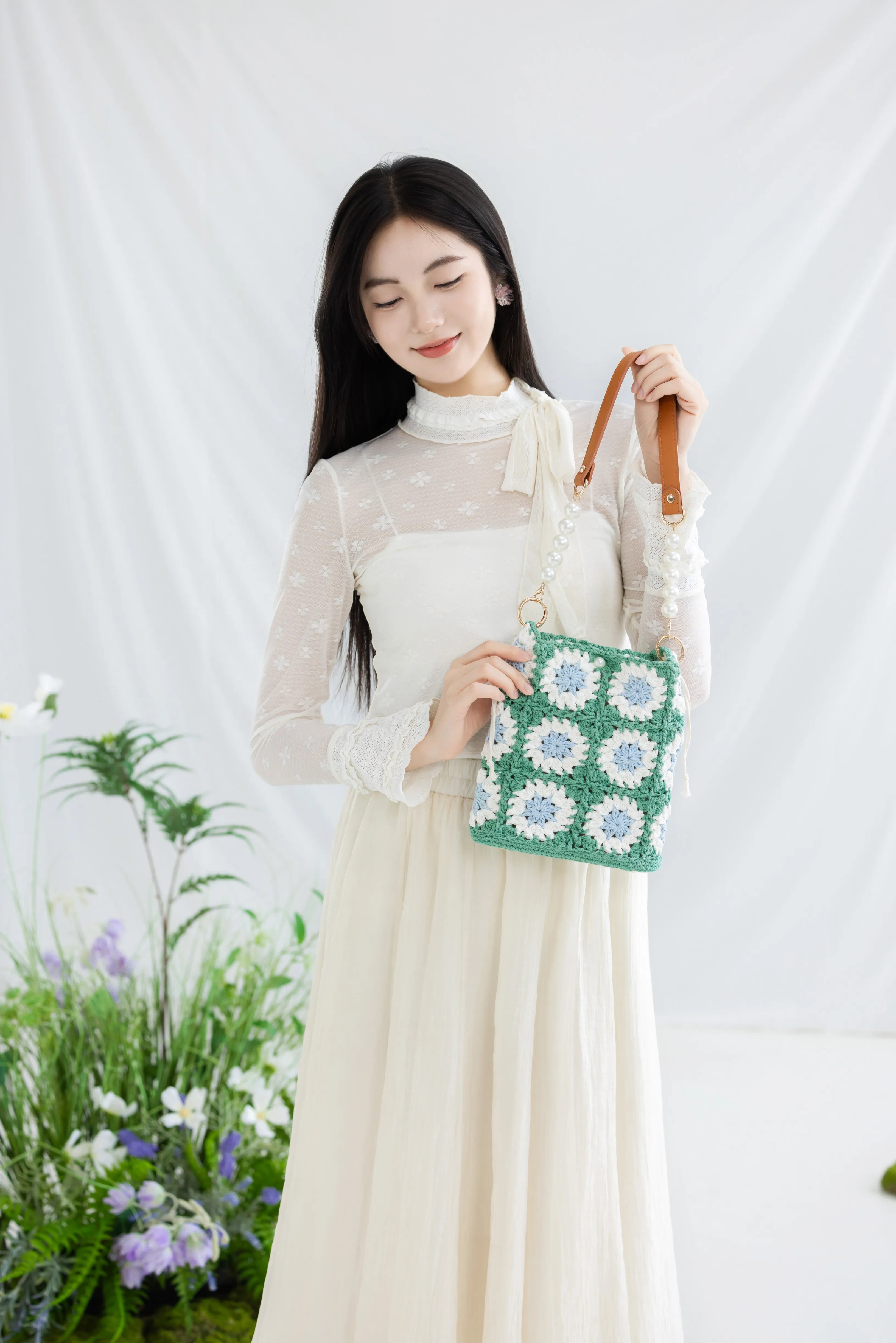 Rivulet Motifs Bag crochet project