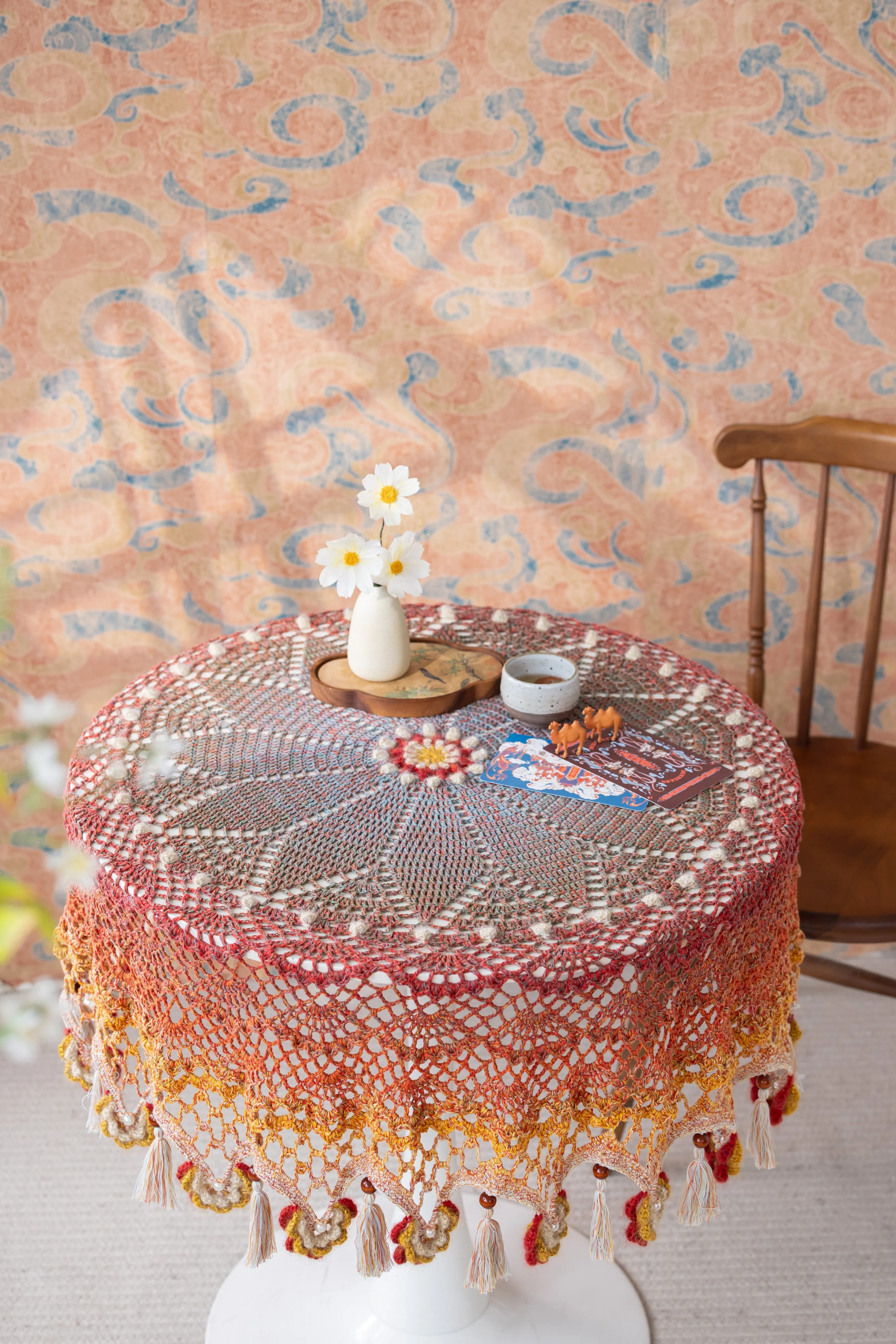 Dunhuang Drape crochet project
