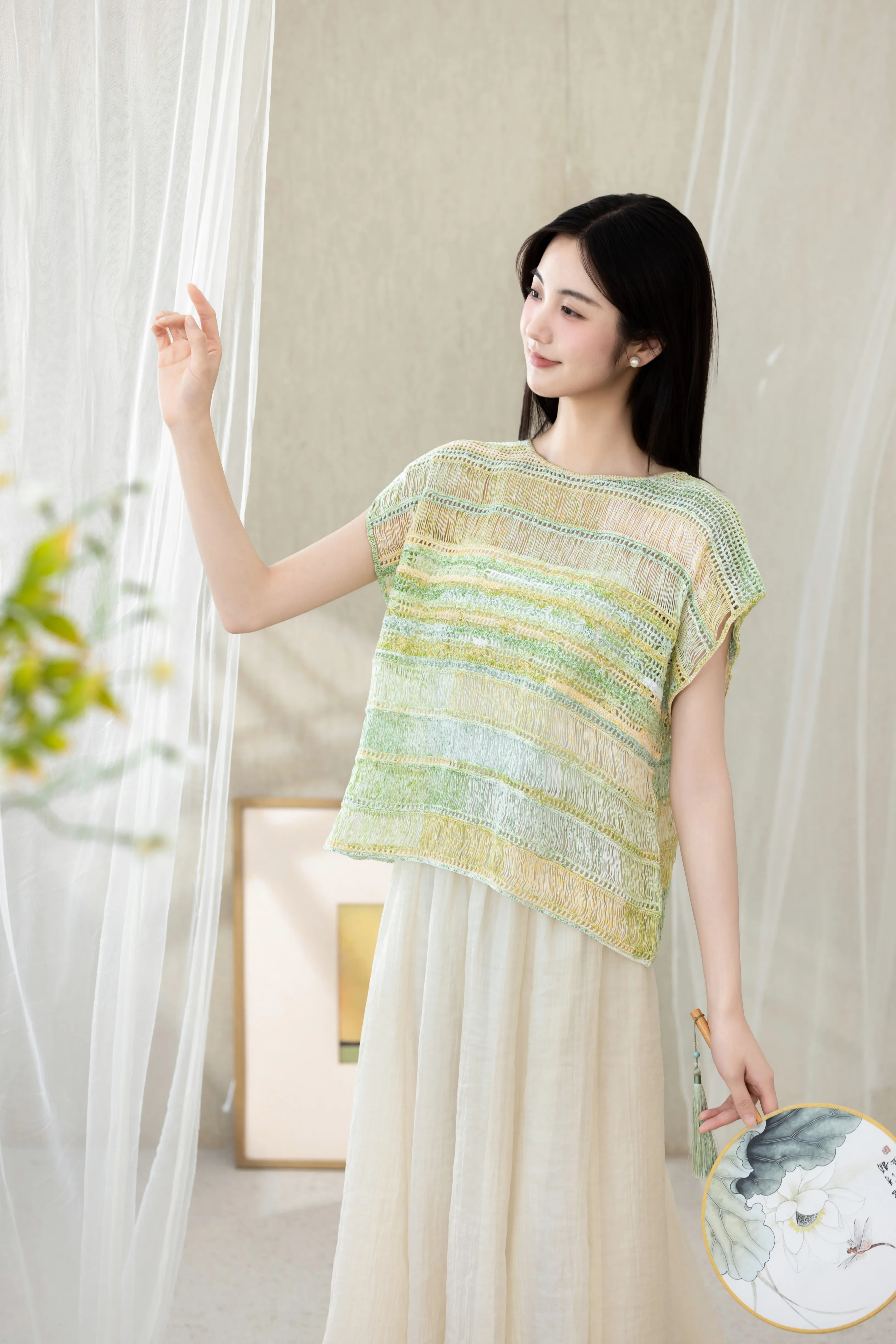 Bamboo Rain crochet project