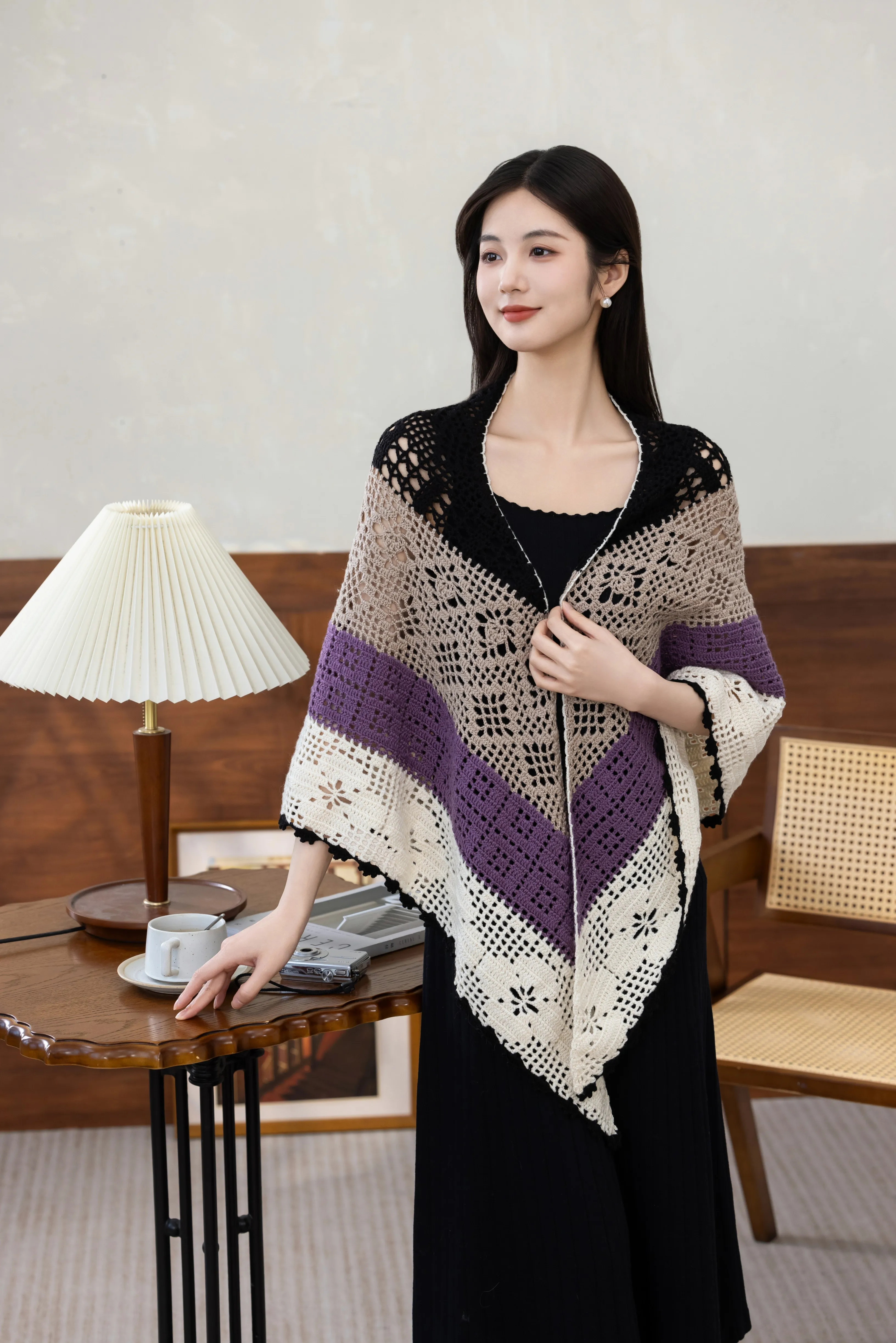 Mei Shawl crochet project