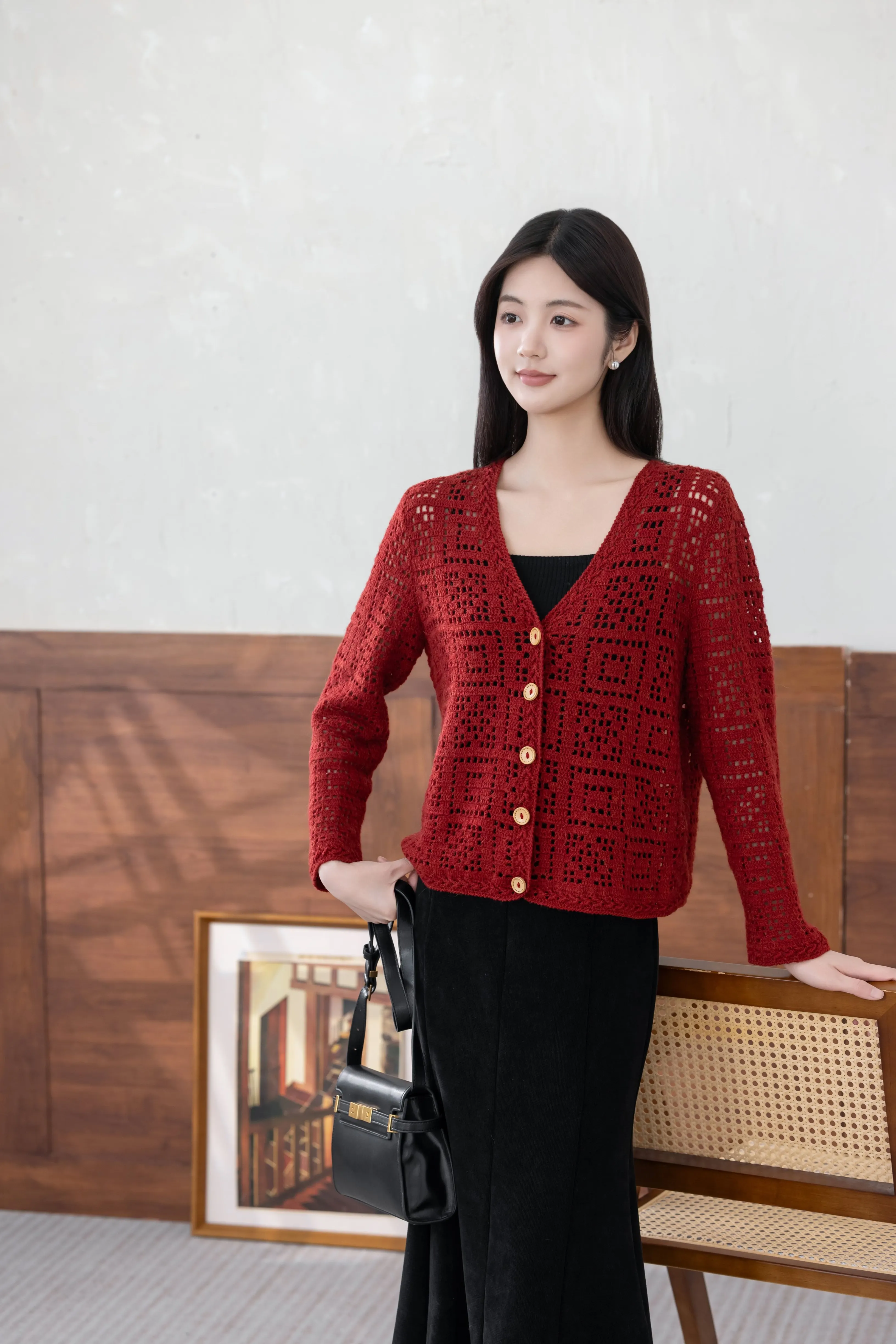 Square Cardigan crochet tutorial