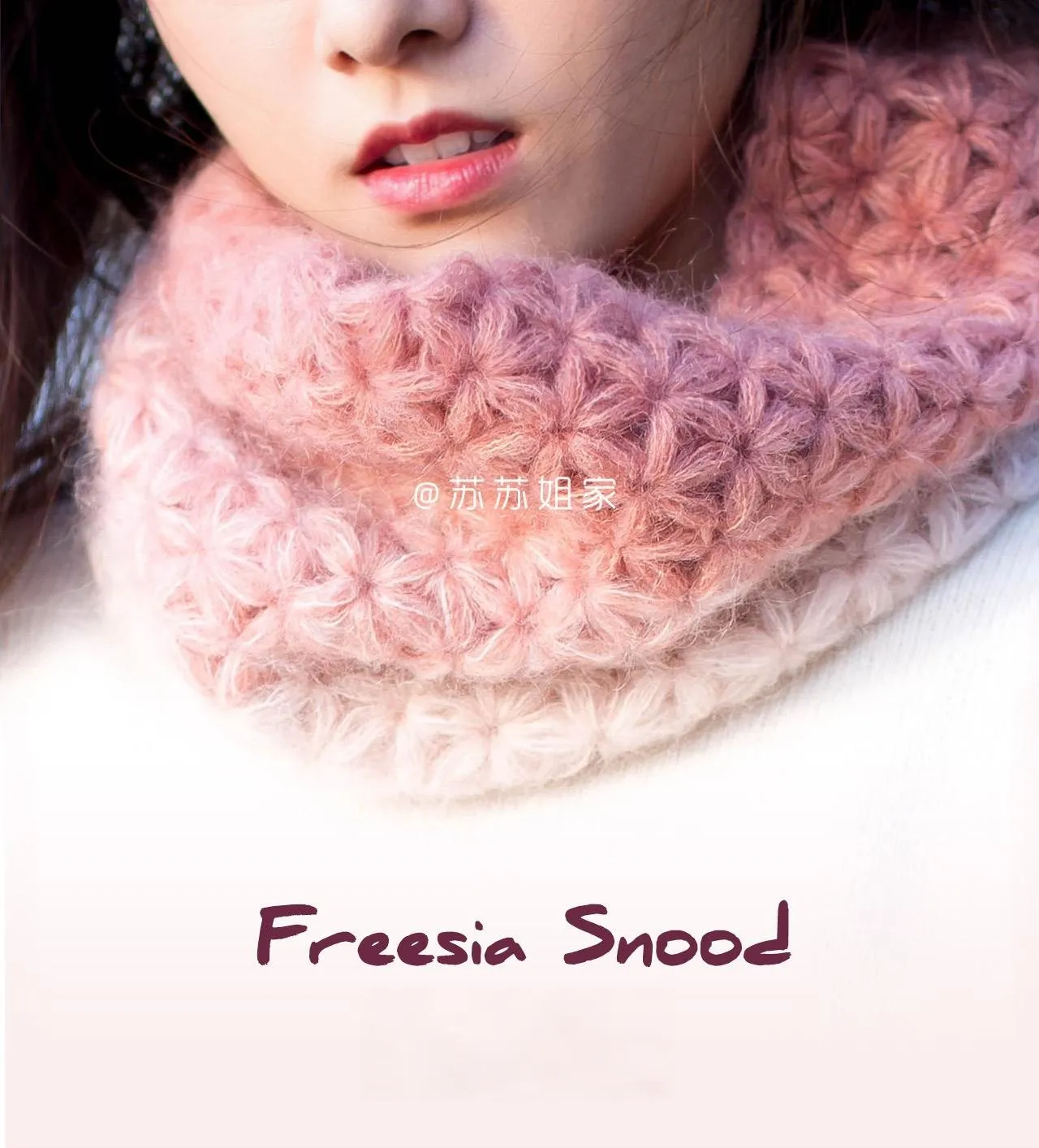Freesia Scarf crochet project