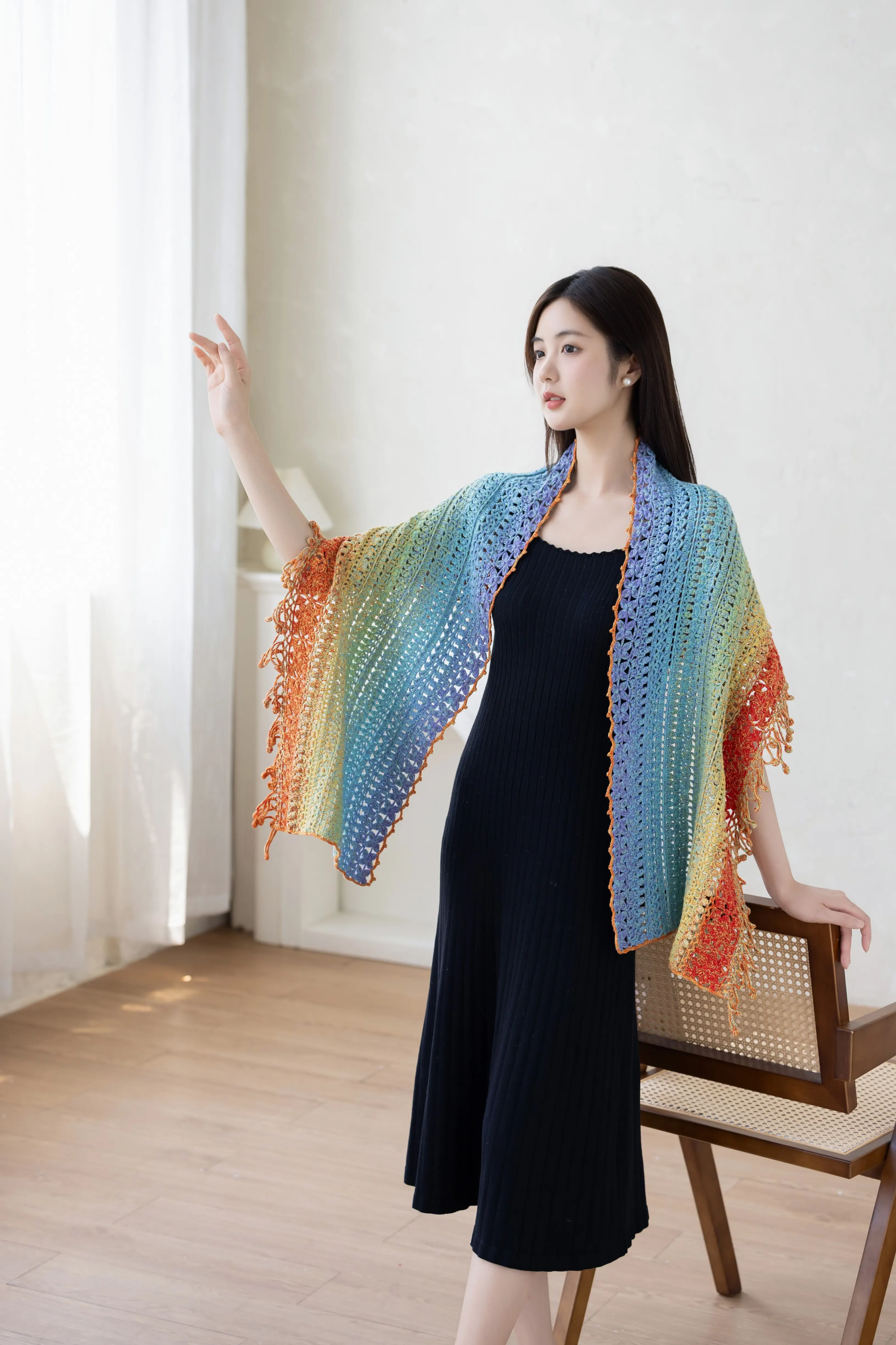 Nimbus Shawl crochet tutorial
