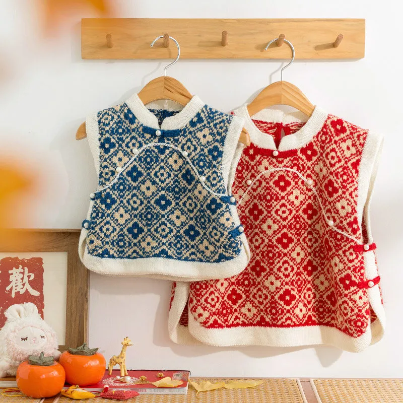 Blessed Bud Kid Waistcoat crochet project