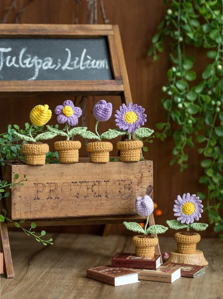The Little Flower crochet project