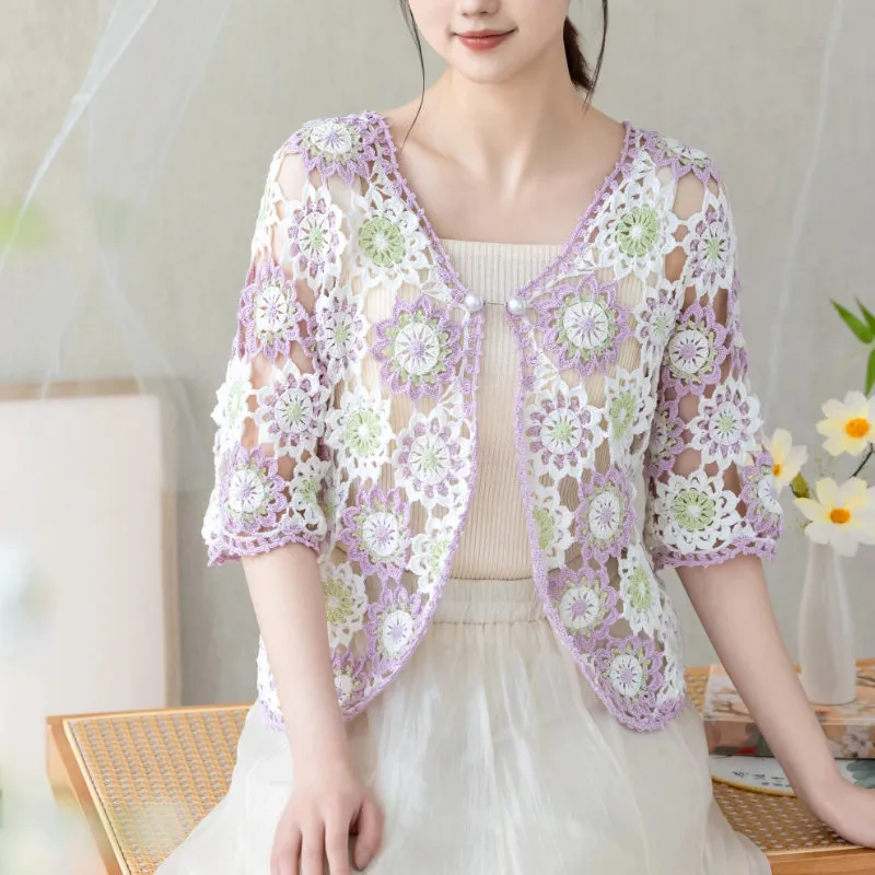 Spring Longing Lace Top crochet project