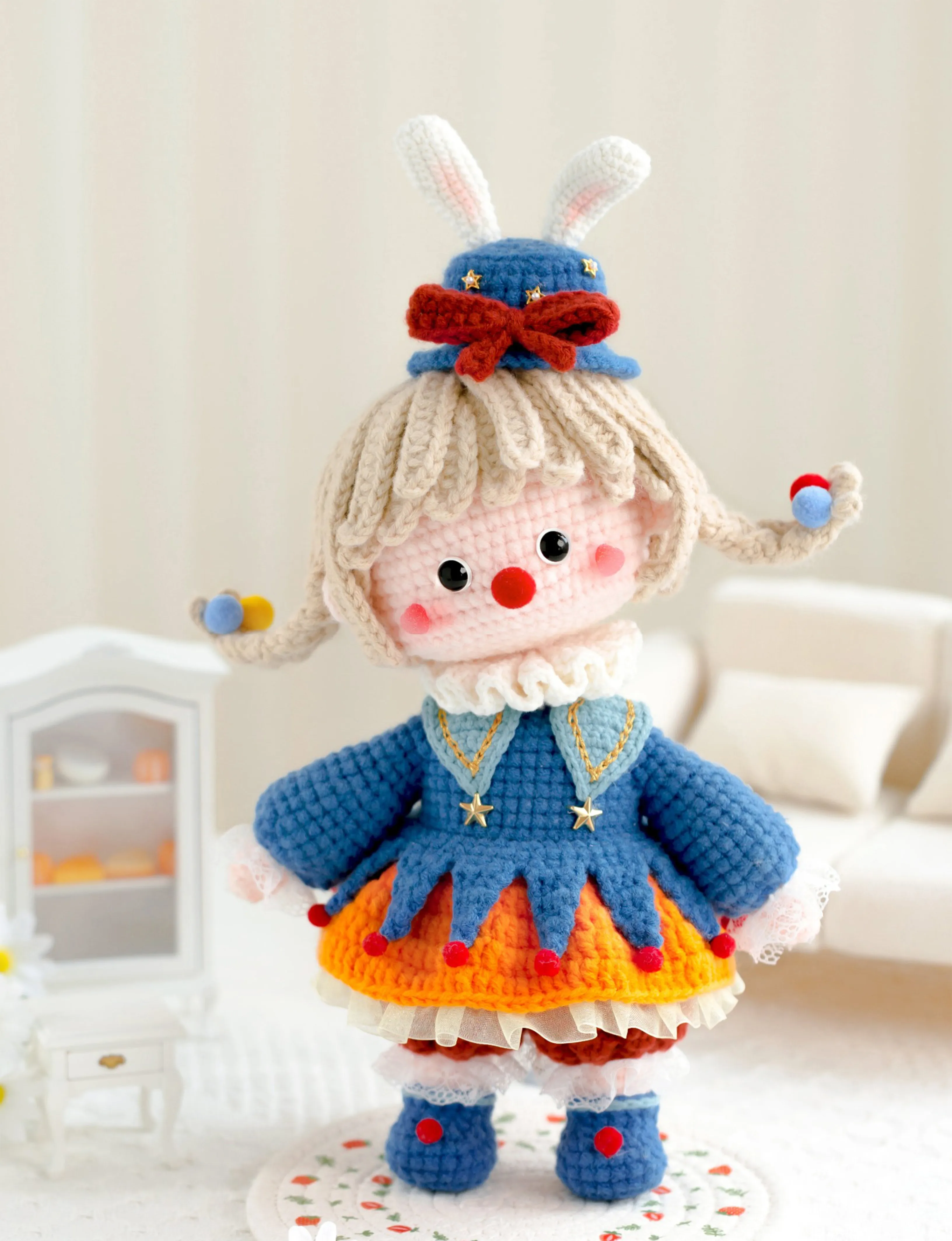 Magical Circus Doll crochet project