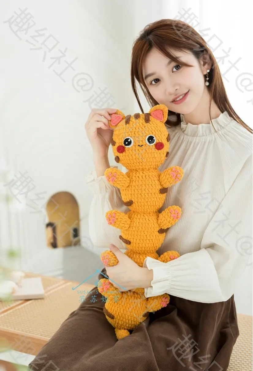 Kitty Worm crochet tutorial