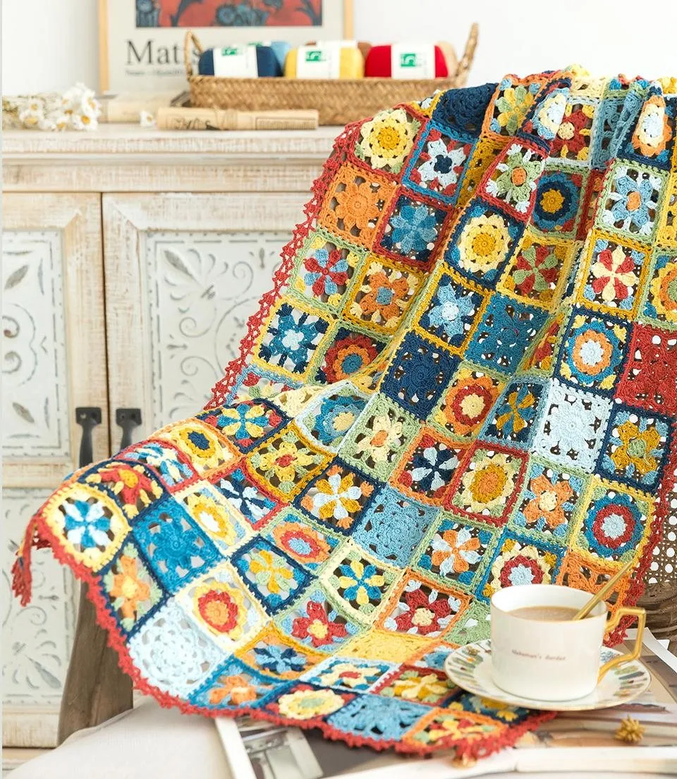 Mexican Tile Lace Blanket crochet project