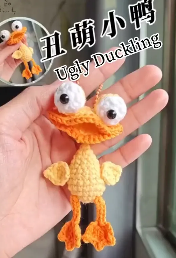 Ugly Duckling crochet tutorial