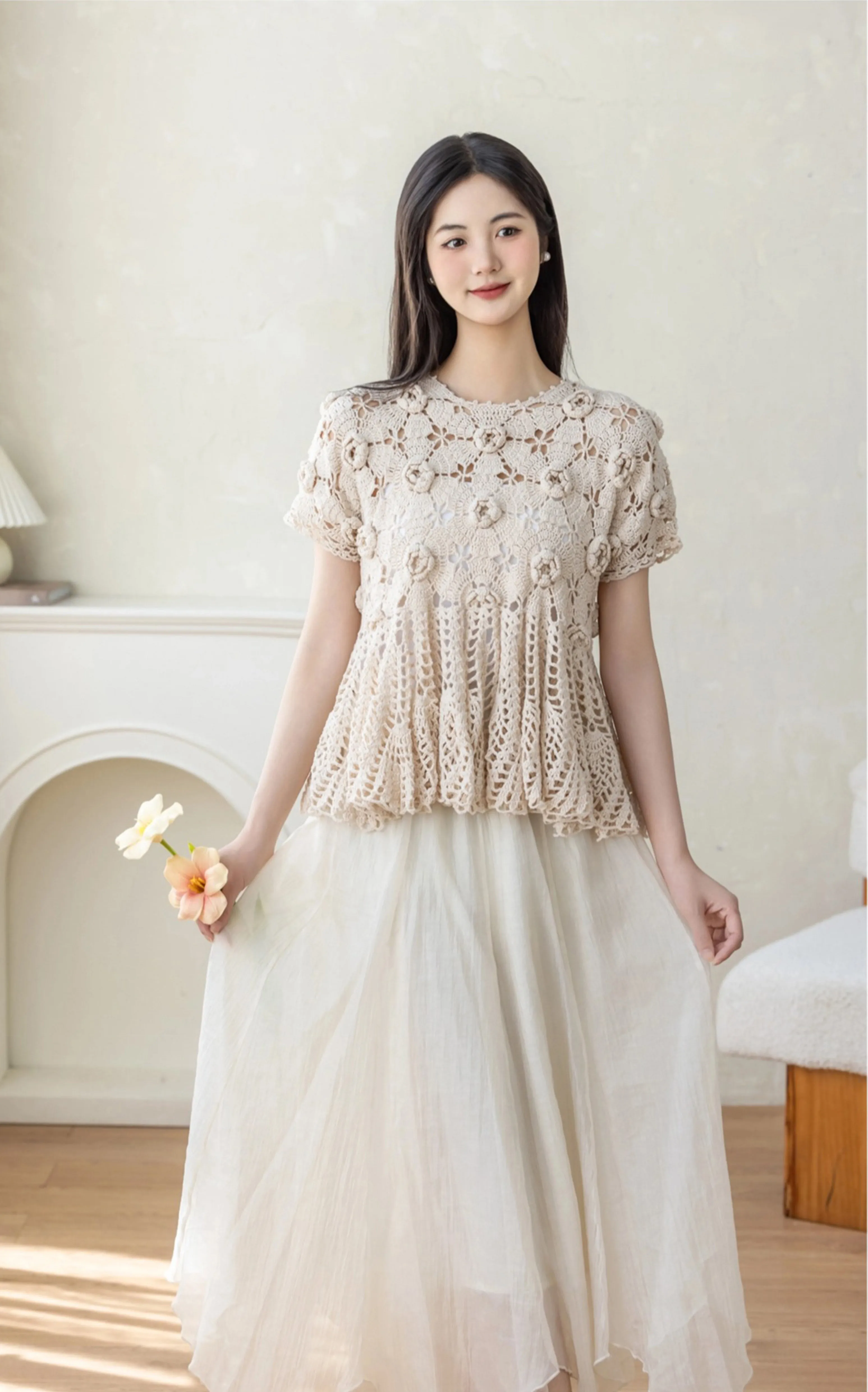 Rosewhisper crochet project