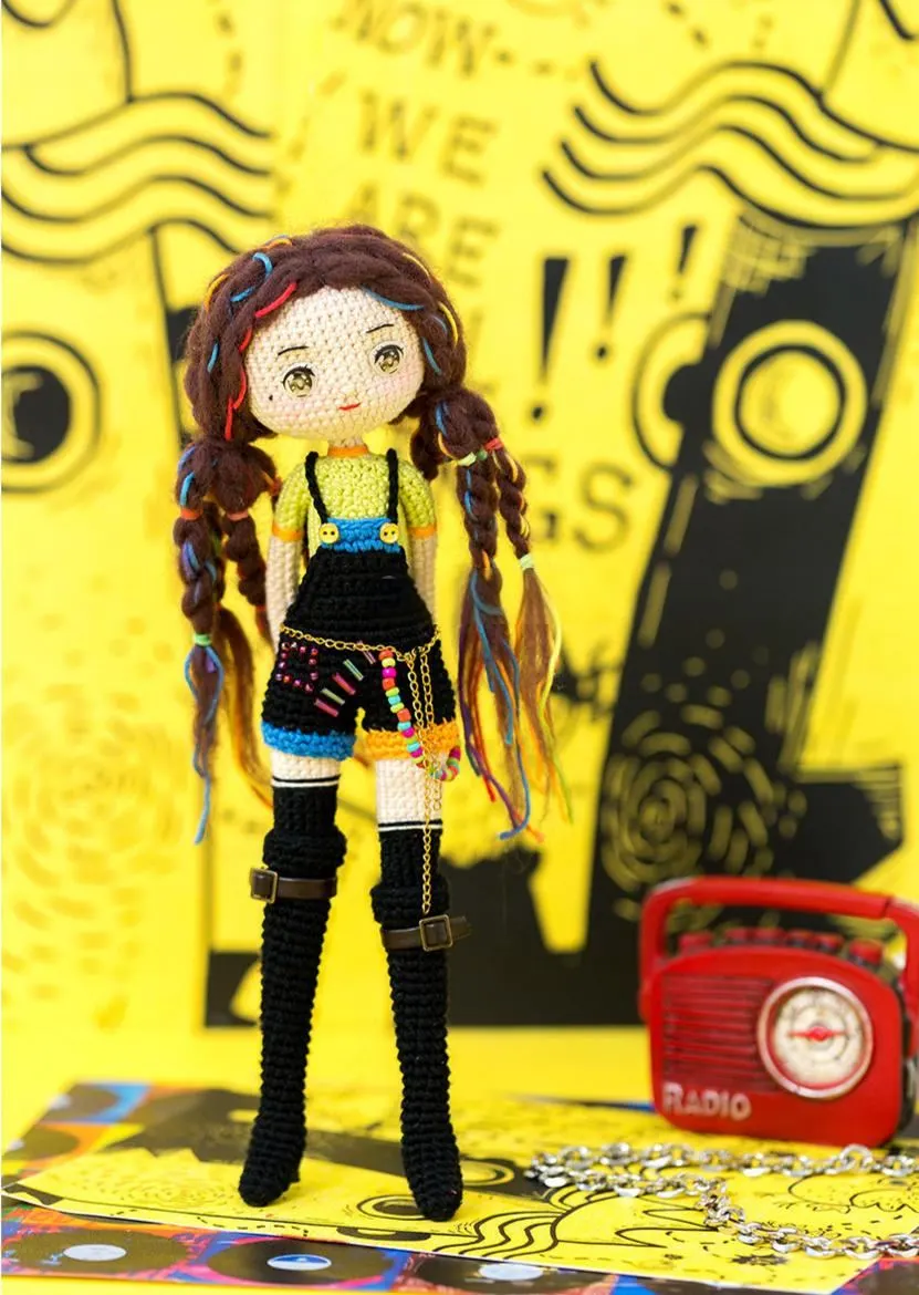 Cool Girl Doll crochet tutorial