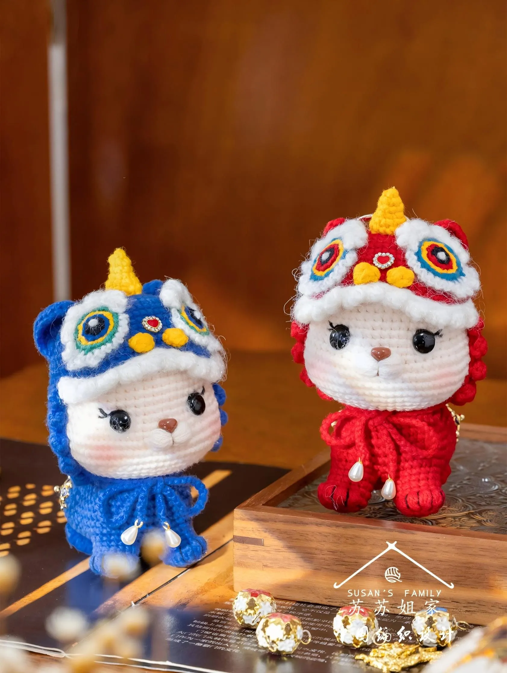 Mythical Guardian crochet project