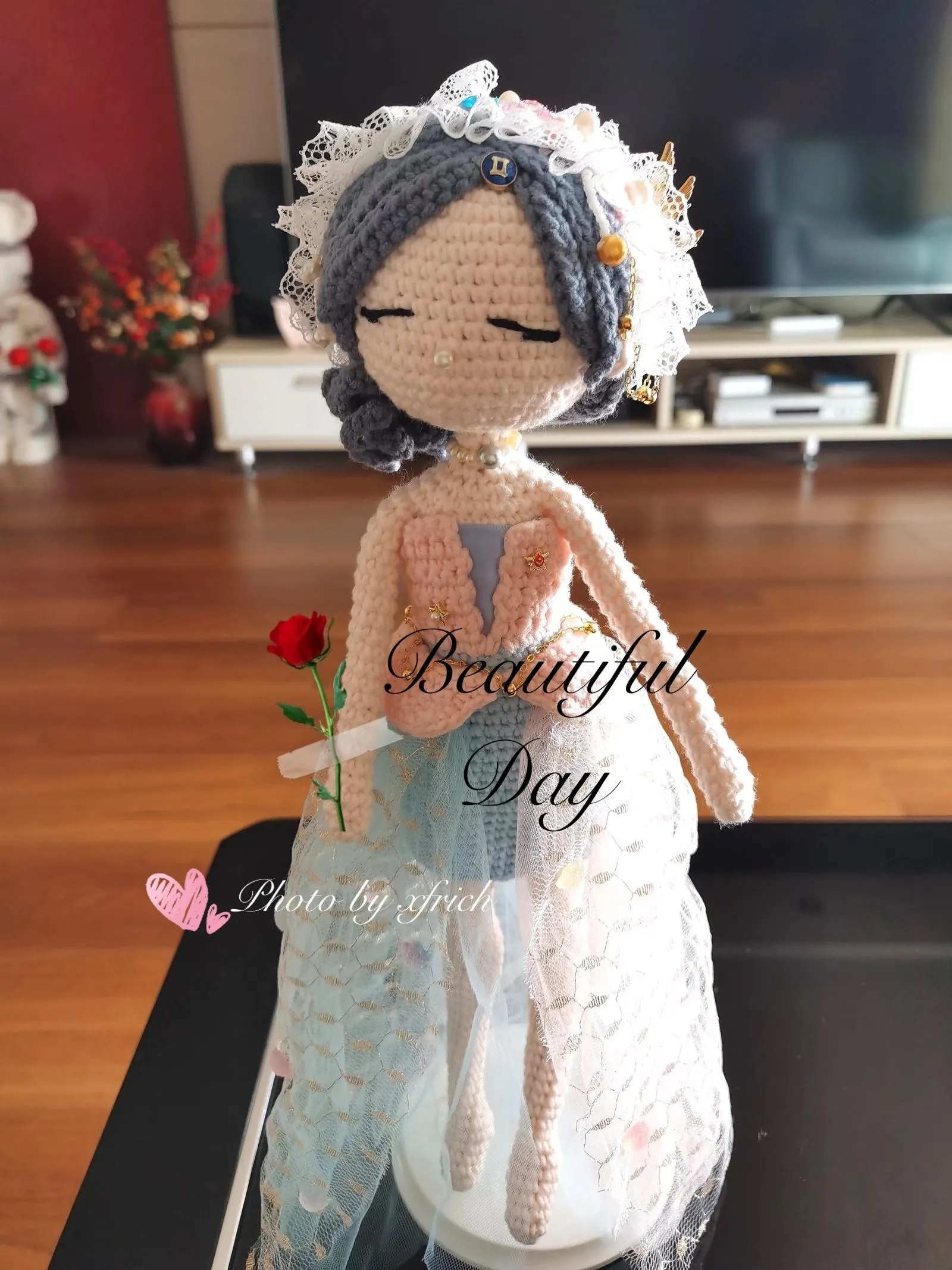 双子座玩偶, a crochet project shared by 美*美
