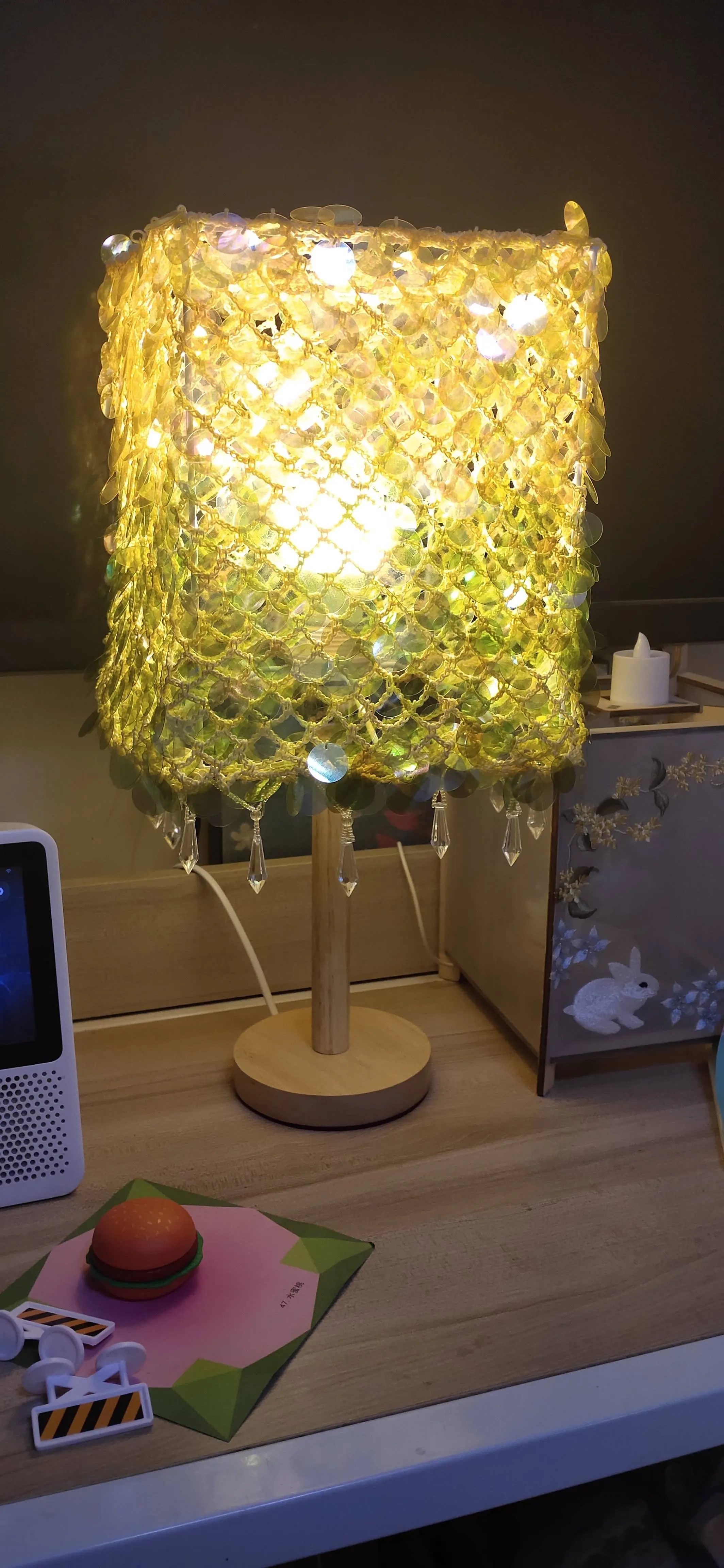 浪漫满屋鱼尾灯, a crochet project shared by Xiao兔(･᷆ω･᷇)