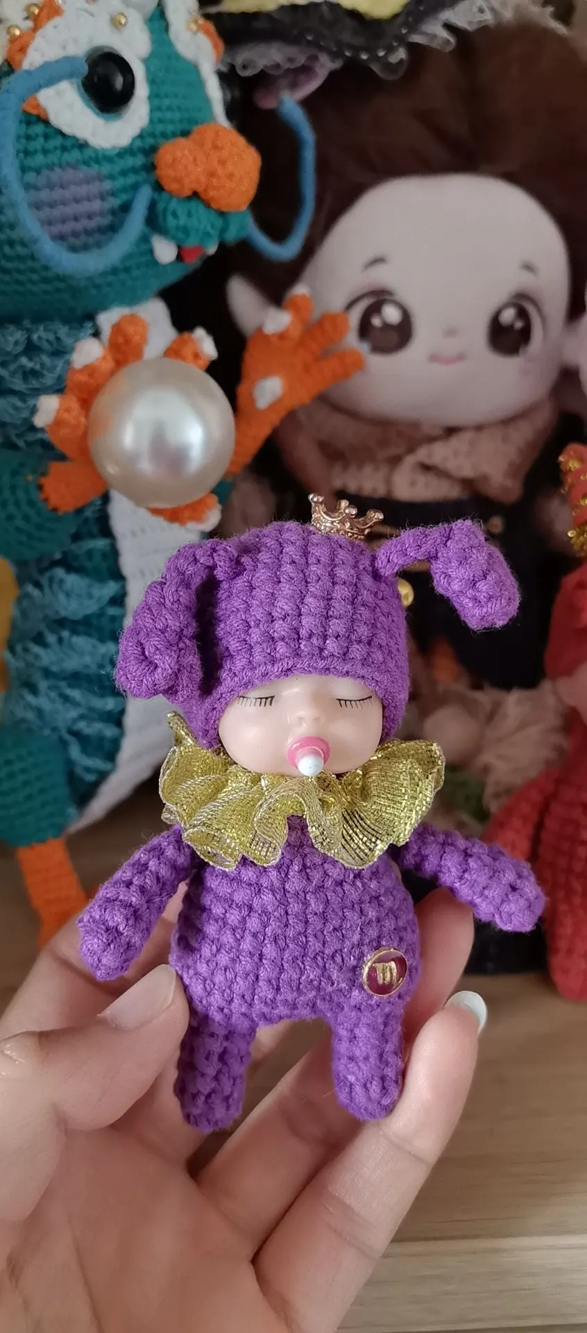 天蝎座♏小奶娃, a crochet project shared by 一抹拾光