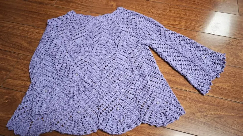 彩云之南~雀翎, a crochet project shared by 雪的呓语