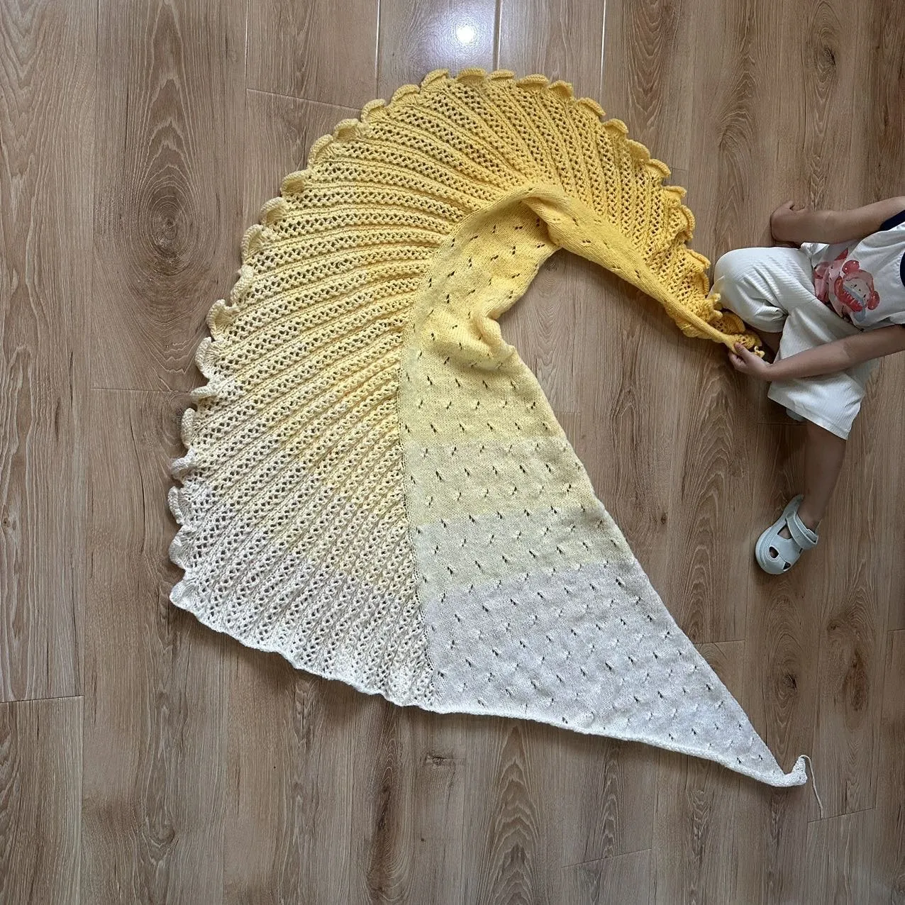 《银杏，银杏》用的优鹿绒渐变色, photo 1