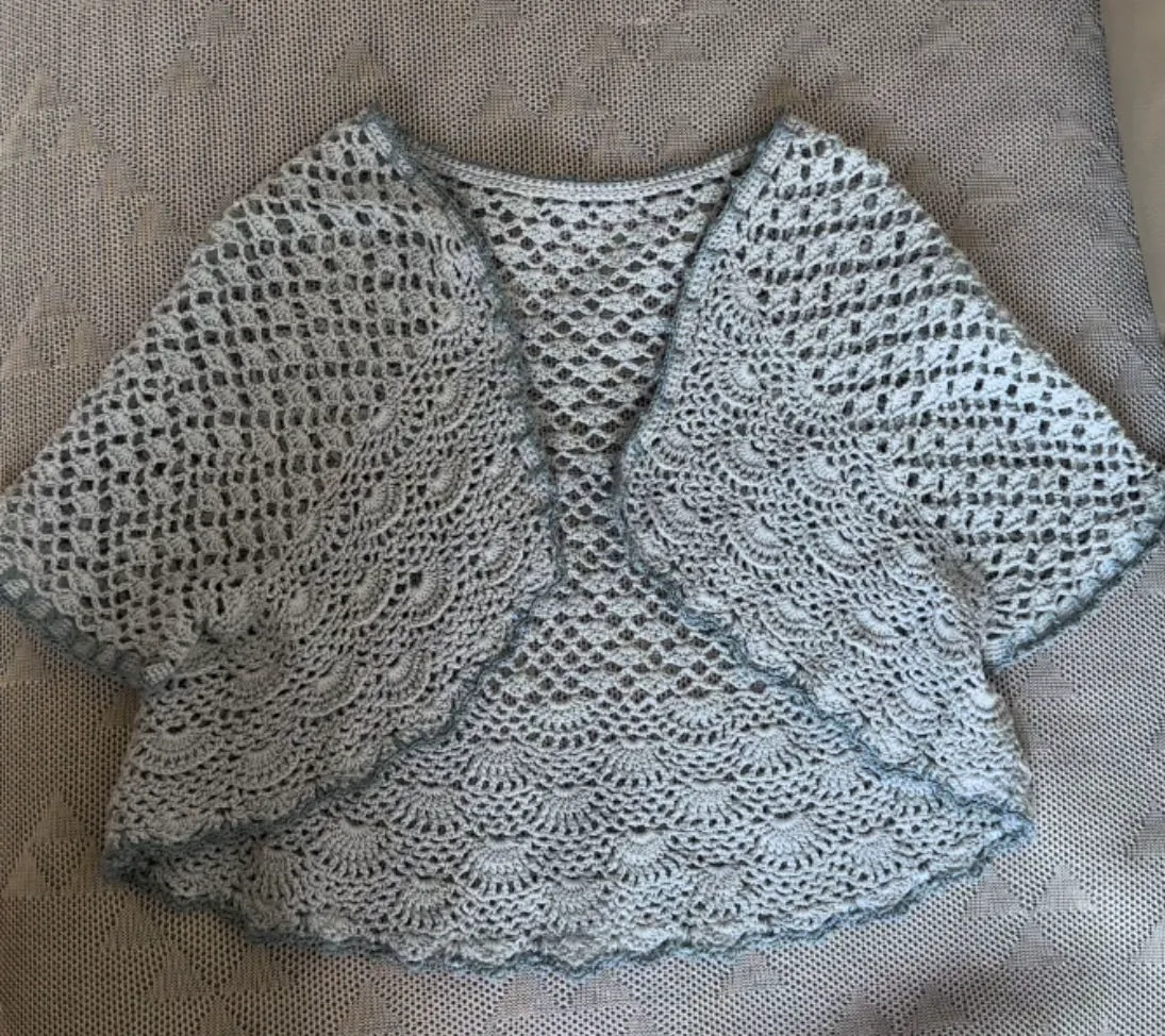 恬雅小开衫, a crochet project shared by 浅夏🔆