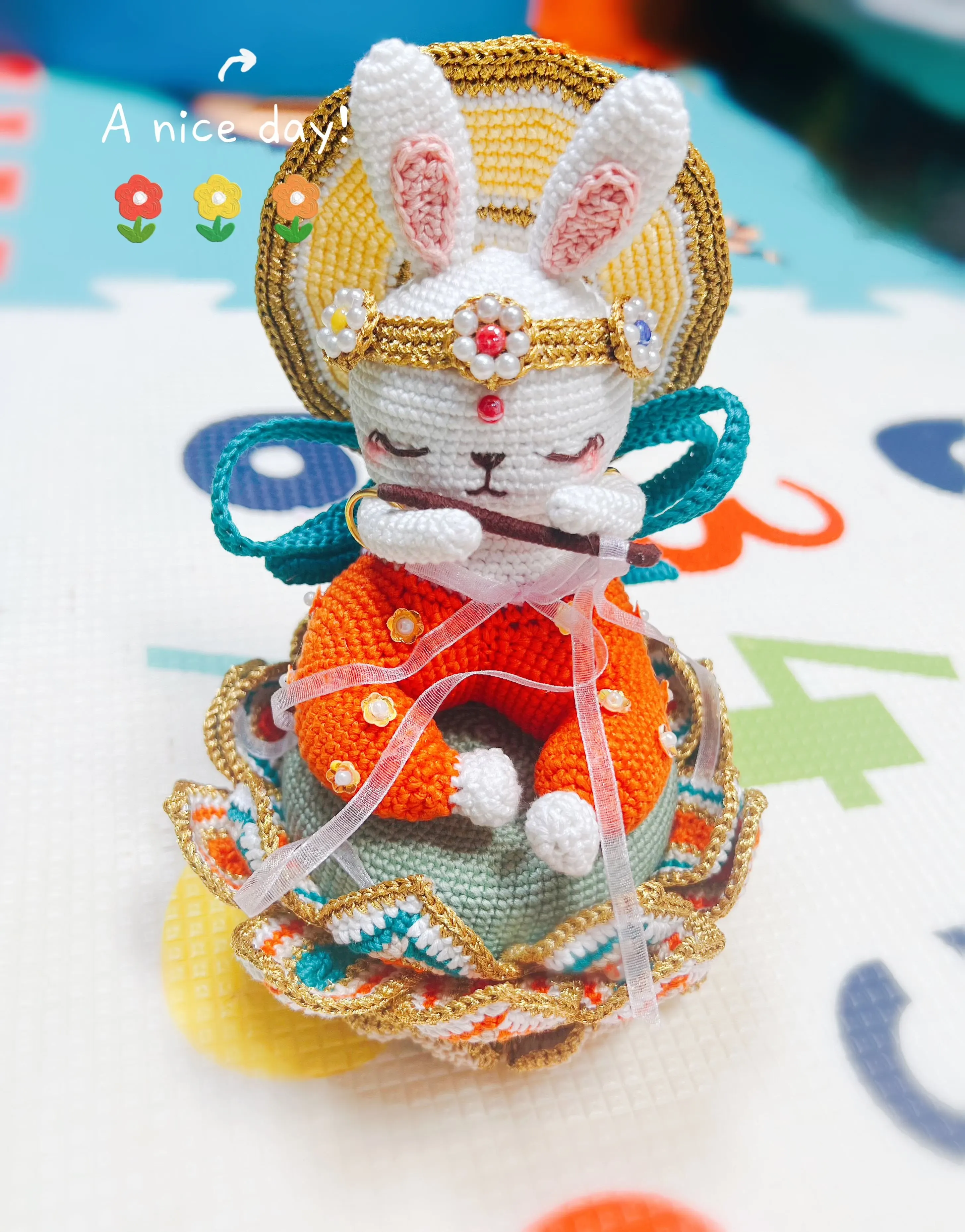 有些繁琐, a crochet project shared by Satoshi