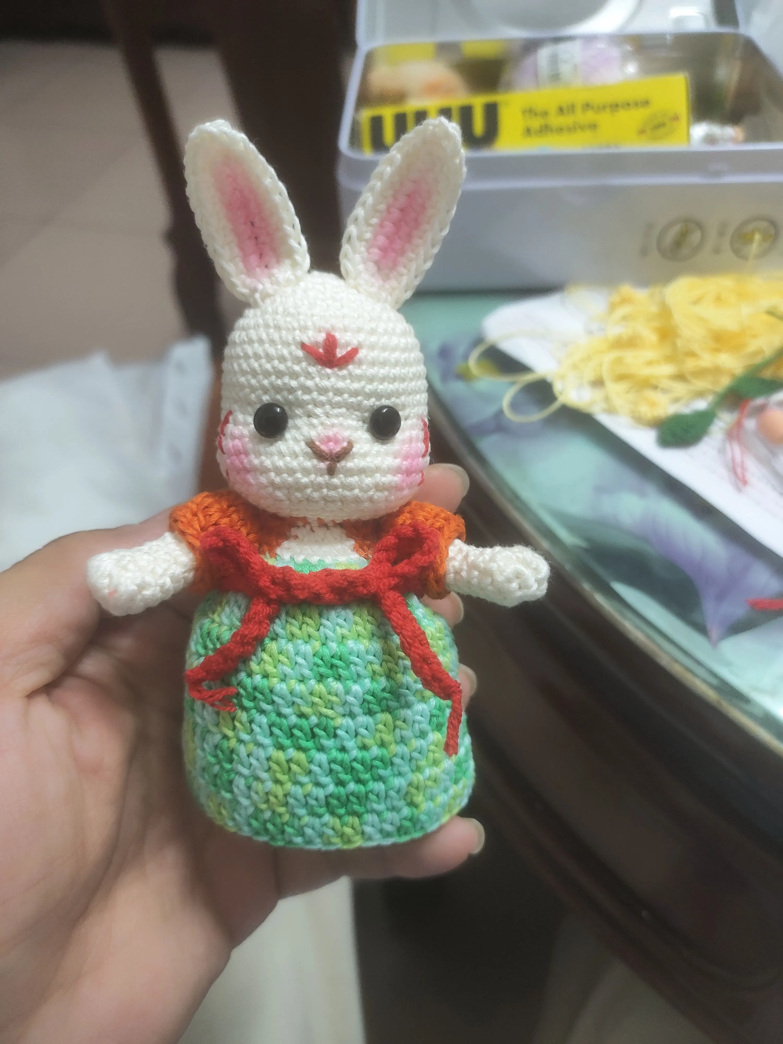 兔兔灯, a crochet project shared by wingfl蕾蕾