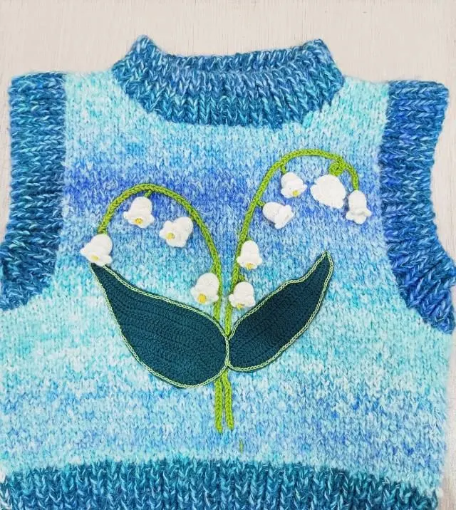 铃兰背心, a crochet project shared by 隐形猎手