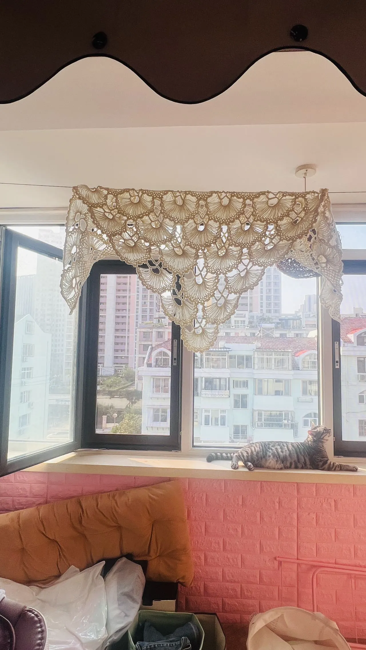 先练手，开始钩幼马海毛的, a crochet project shared by 甜猫