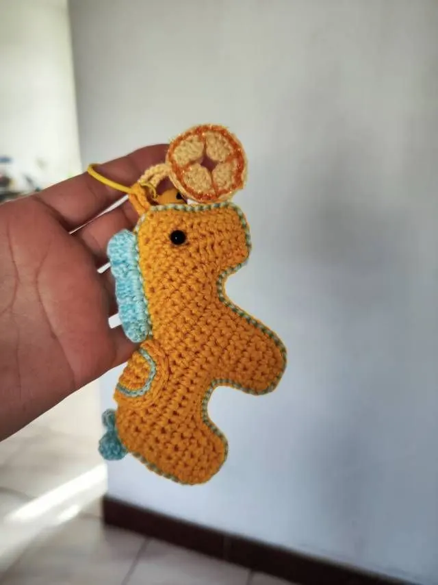 小马挂件“马上有钱”。, a crochet project shared by 小肉蛋