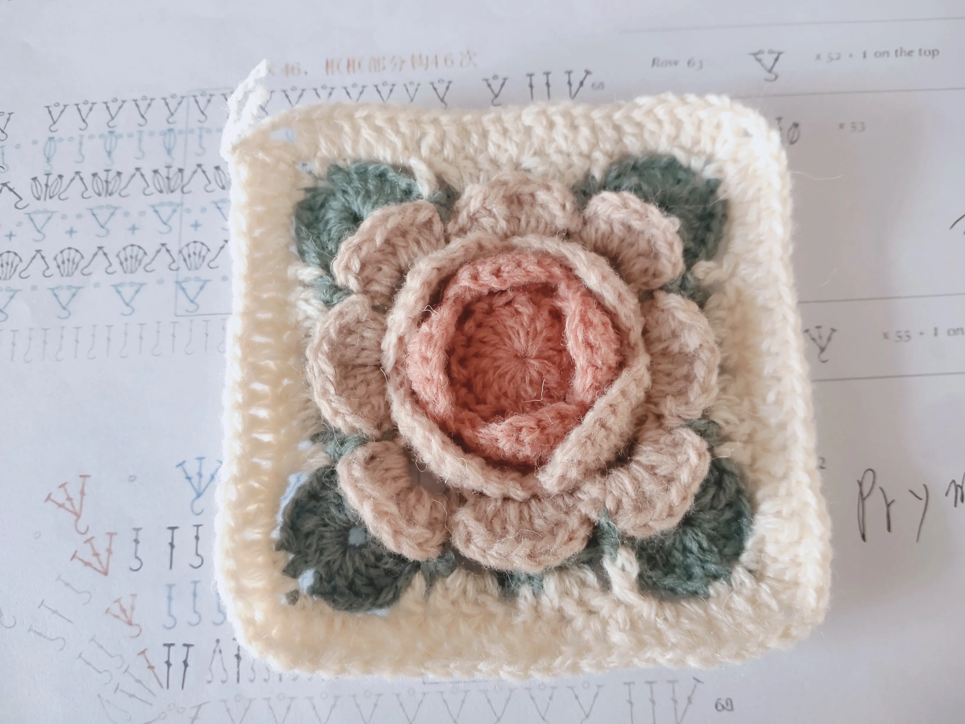 美哒哒的花片，继续努力