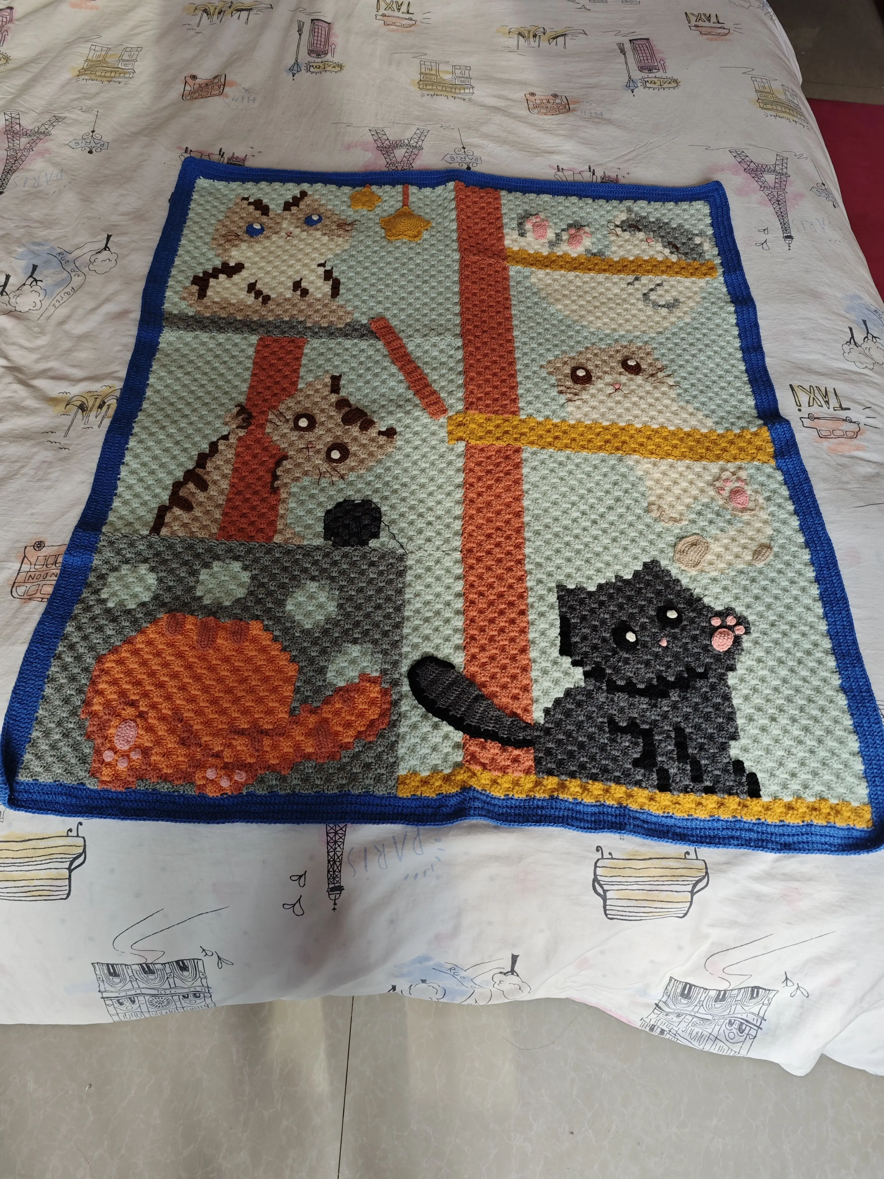 好好看的毯子, a crochet project shared by 倾城一笑